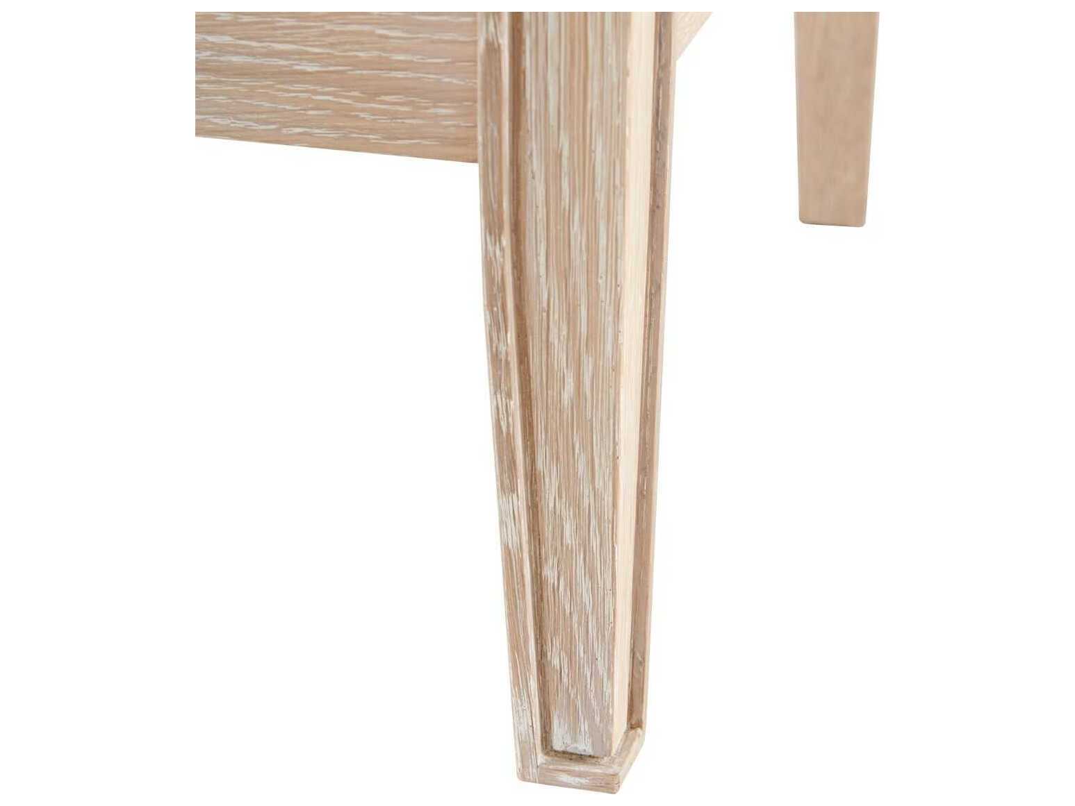 Villa & House Paola Rectangular Wood Sand End Table