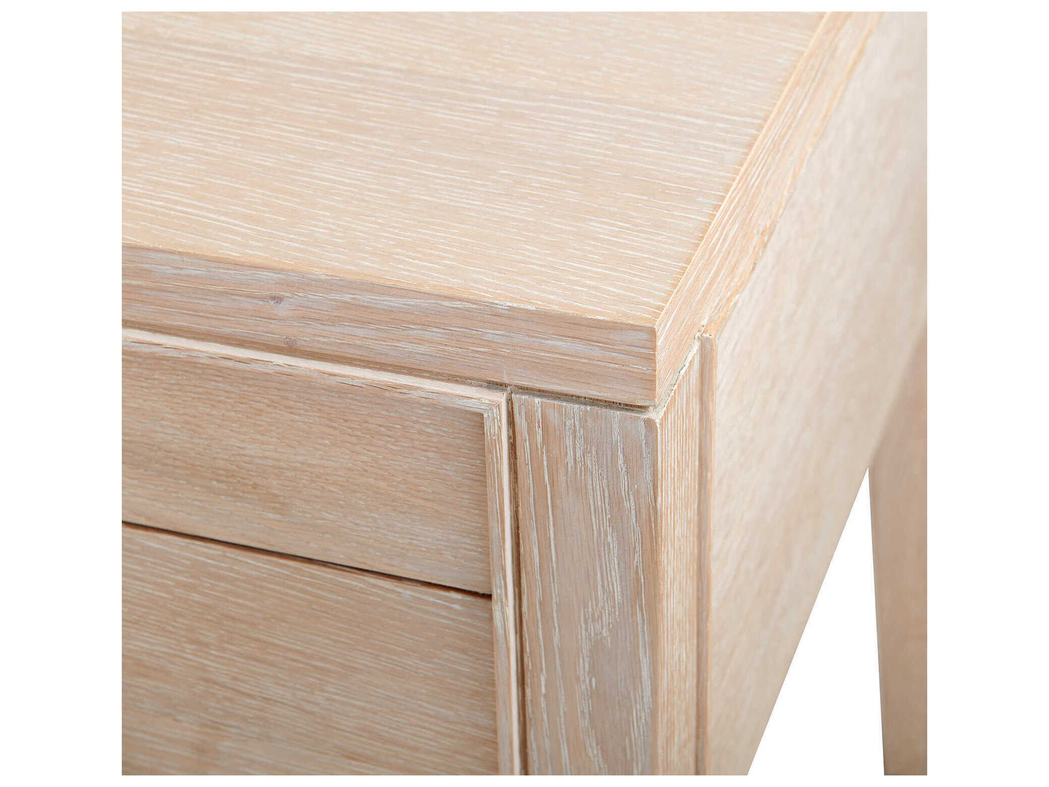 Villa & House Paola Sand Brown Oak Wood Secretary Desk