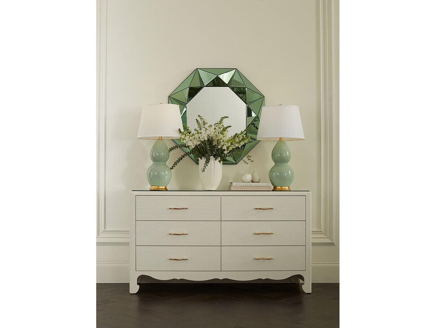 Villa & House Phoenix Peridot Green Wall Mirror