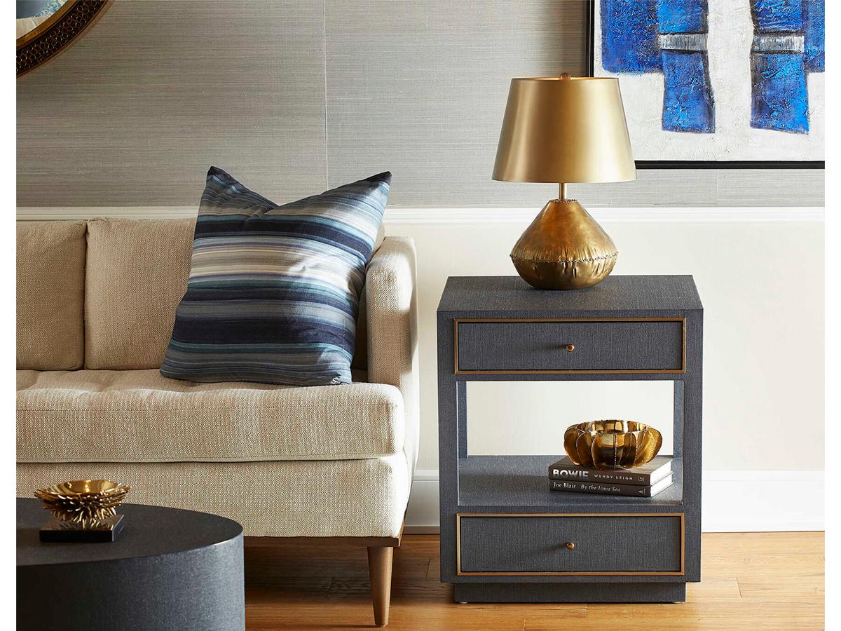 Villa & House Penny Antique Brass 1 - Light Table Lamp Base (Lamp Only)