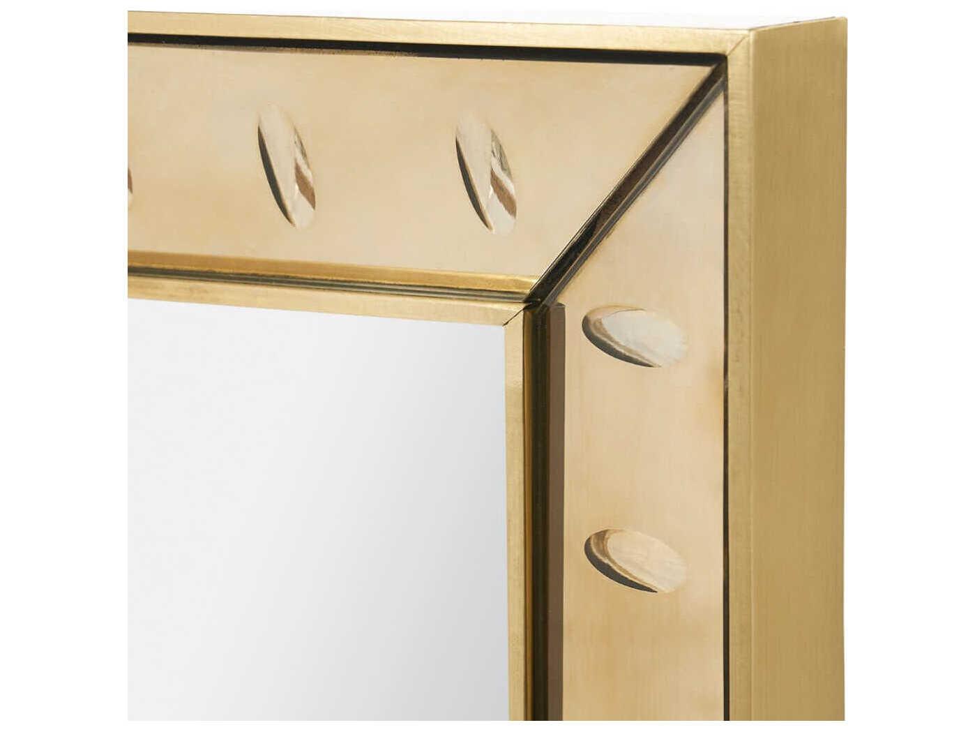 Villa & House Reese Antique Champagne Mirror Wall Rectangular