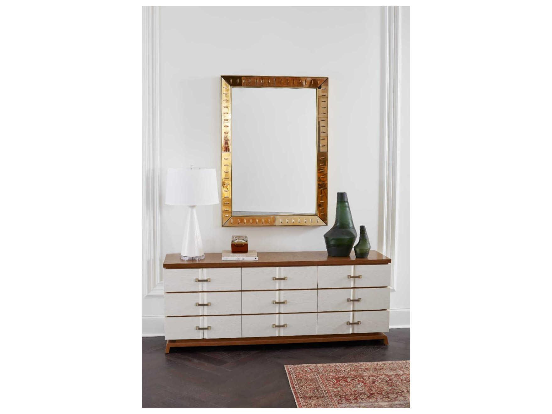 Villa & House Reese Antique Champagne Mirror Wall Rectangular