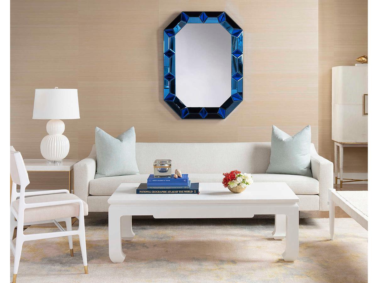 Villa & House Romano Sapphire Blue Wall Mirror
