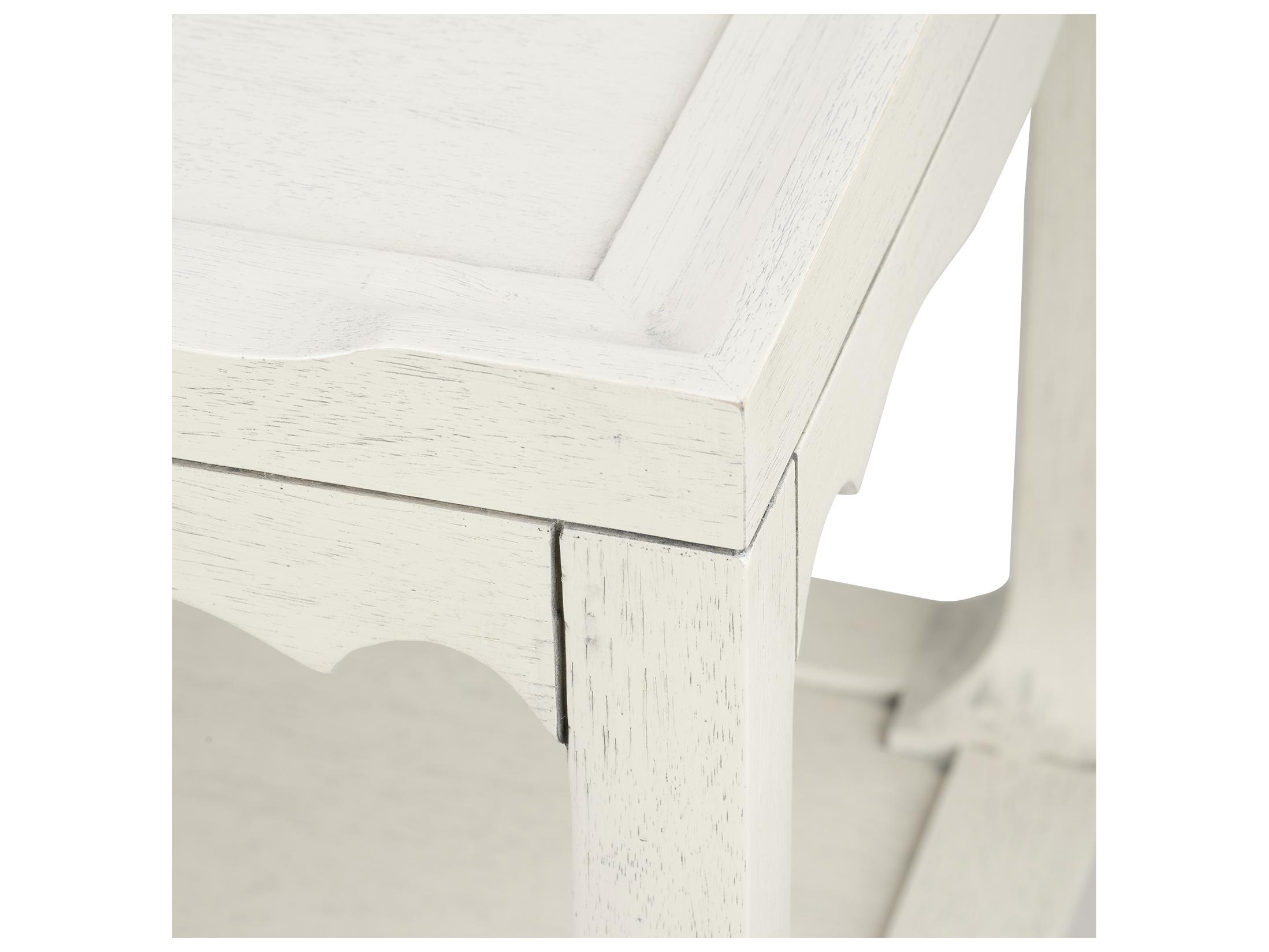 Villa & House Sara 1-Drawer White Nightstand