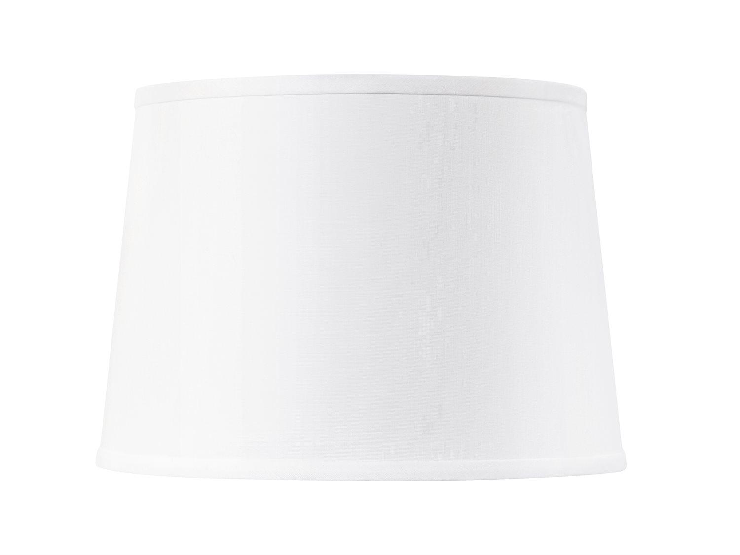 Villa & House White 14-inch with Nickel Shade