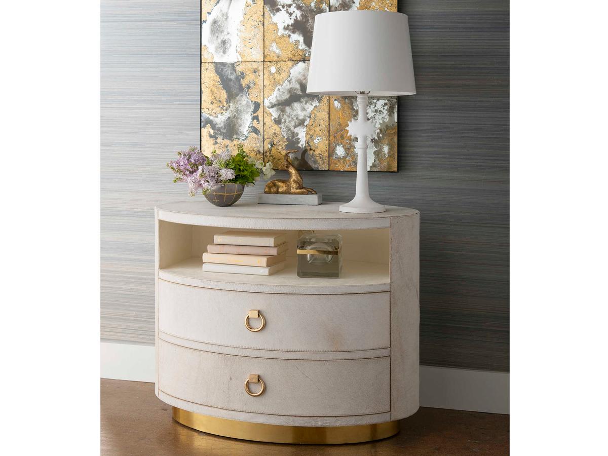 Villa & House Sol Plaster White 1 - Light Buffet Lamp Base (Lamp Only)