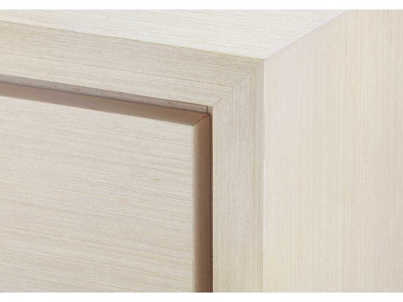 Villa & House Stanford 6-Drawers Beige Oak Wood Double Dresser