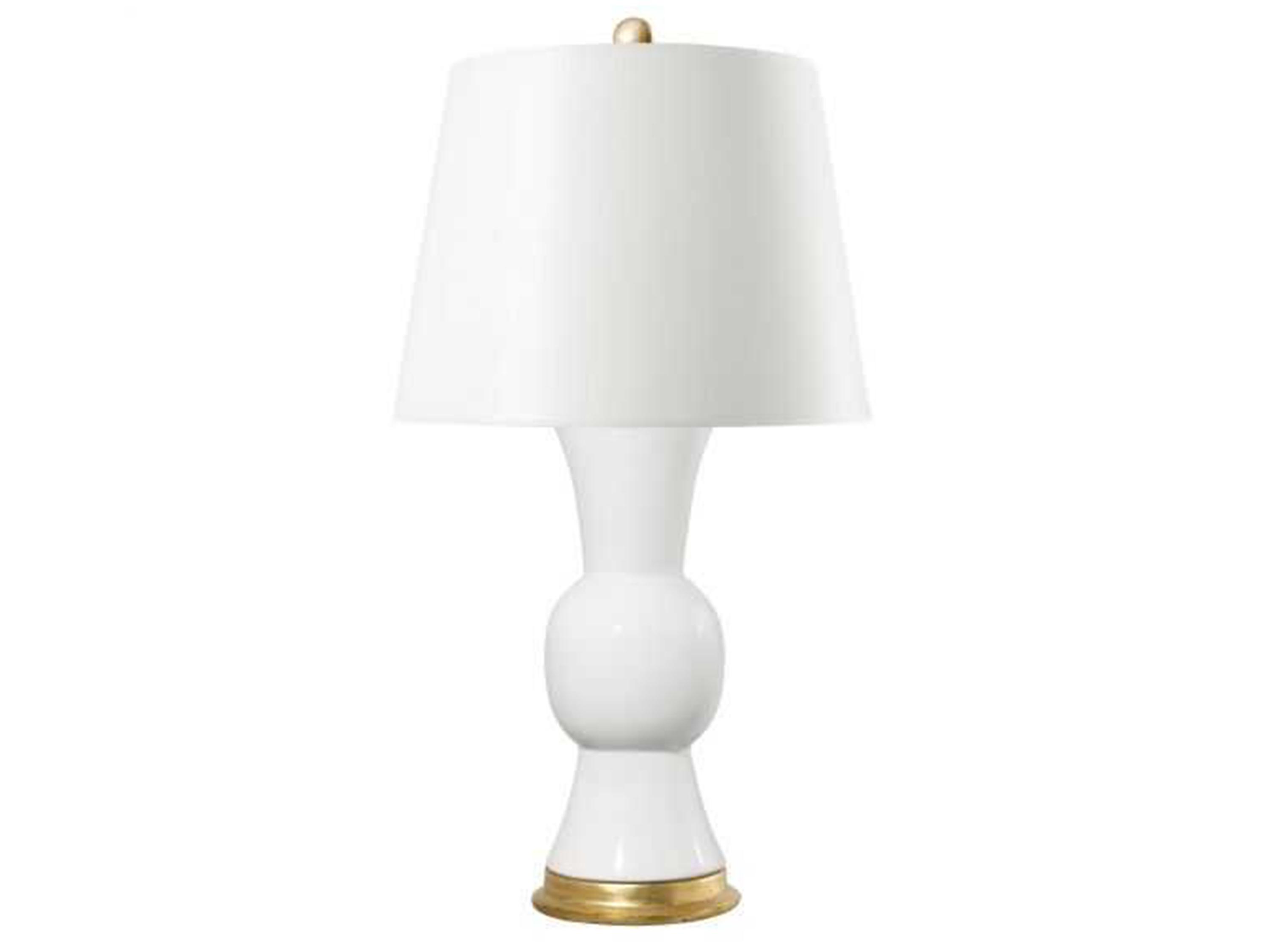 Villa & House Tao White Smoke 1 - Light Buffet Lamp Base (Lamp Only)