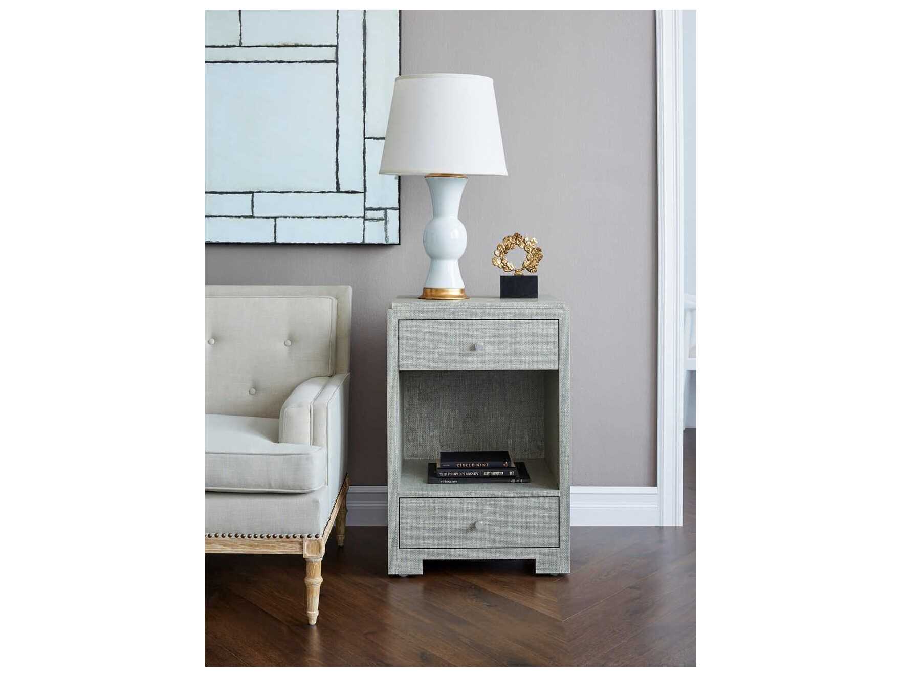 Villa & House Tao White Smoke 1 - Light Buffet Lamp Base (Lamp Only)