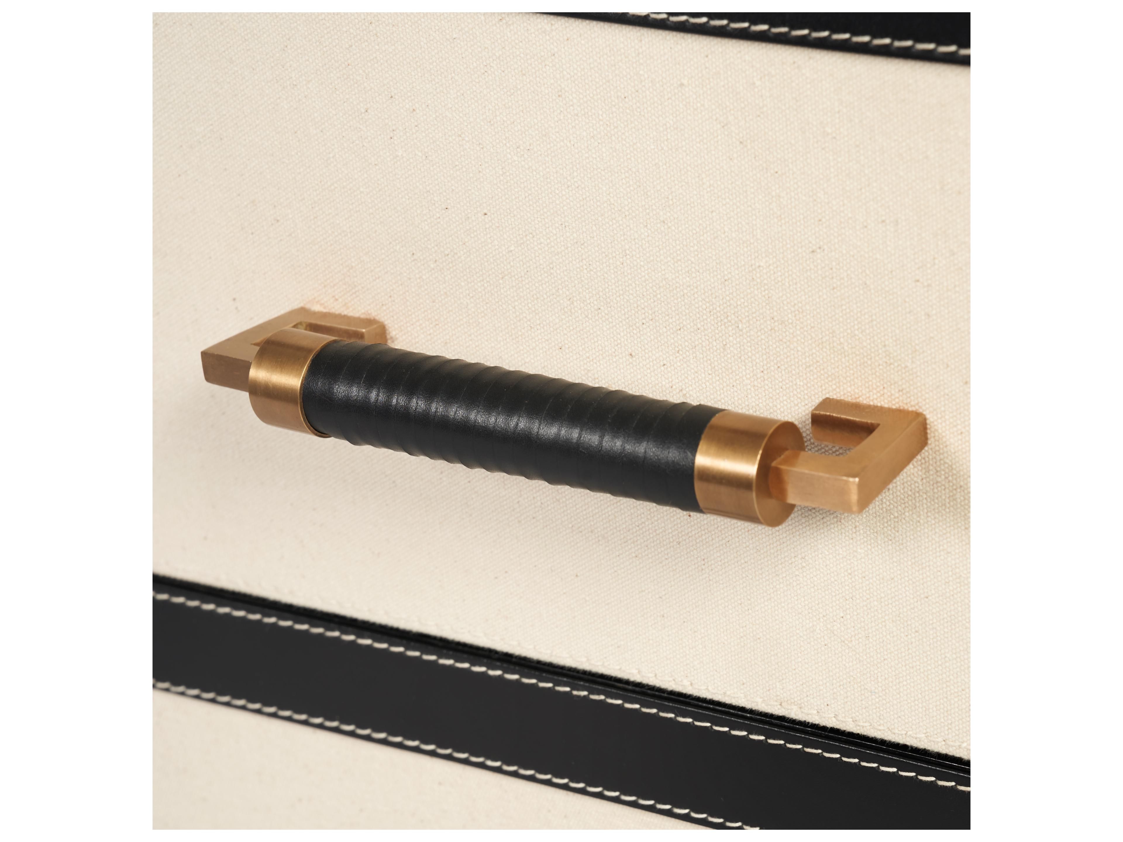 Villa & House Rectangular Glass End Table