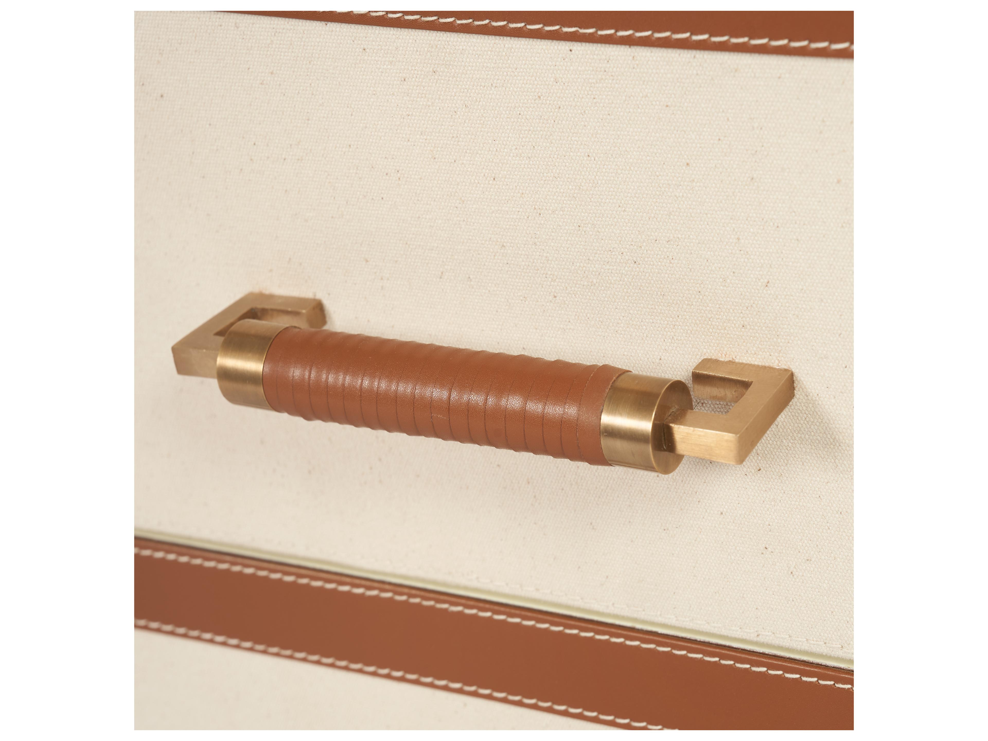 Villa & House Rectangular Glass End Table