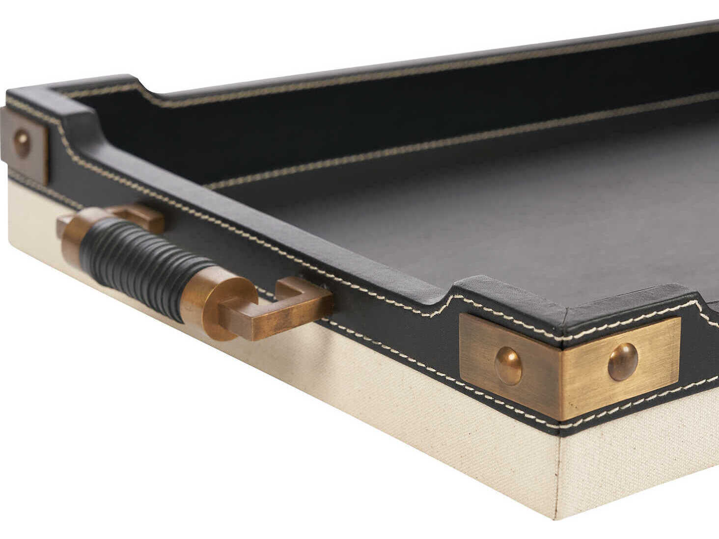 Villa & House Toulon Black Serving Tray