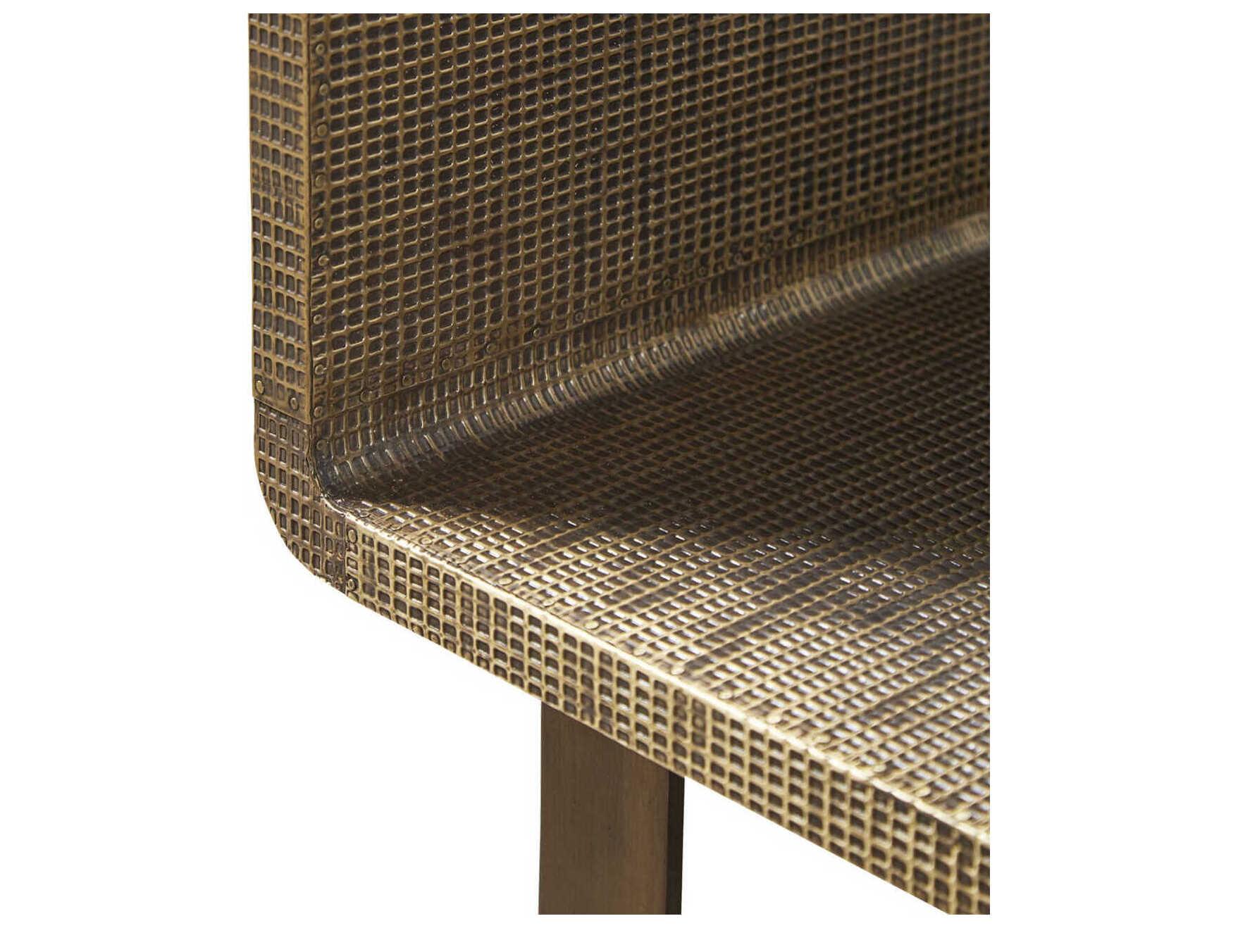 Villa & House Verra Antique Brass And Dark Bronze Etagere