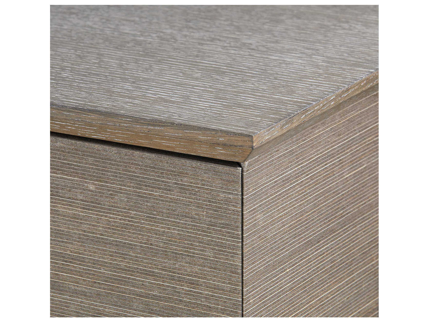 Villa & House Watson Light Mocha Shimmer Weave Brown Accent Chest