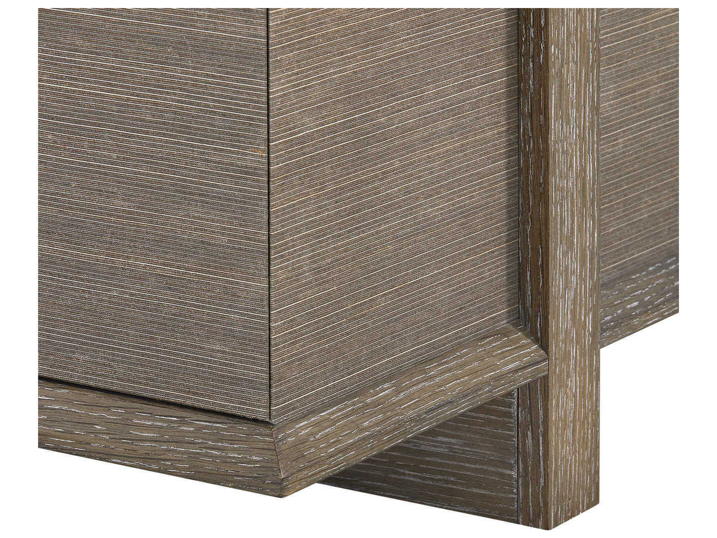 Villa & House Watson Light Mocha Shimmer Weave Brown Accent Chest