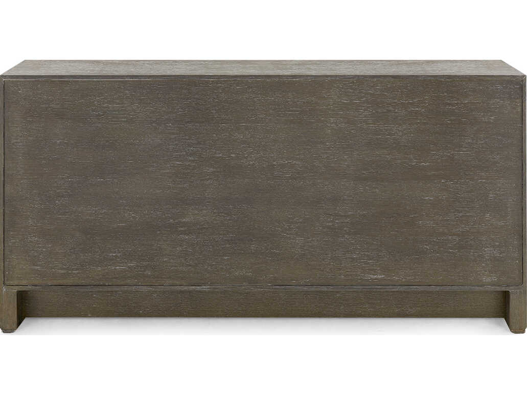 Villa & House Wesley 6-Drawers Oak Wood Double Dresser