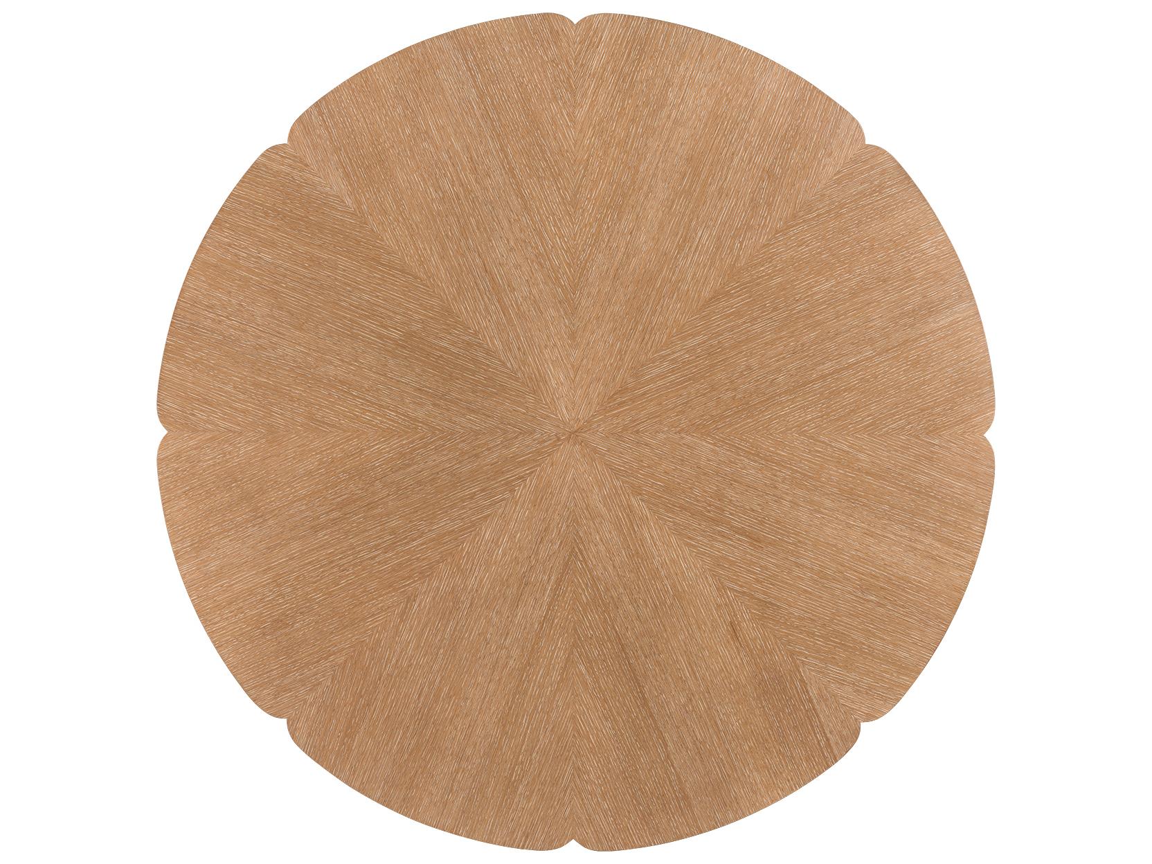 Villa & House York Round Wood Almond Dining Table