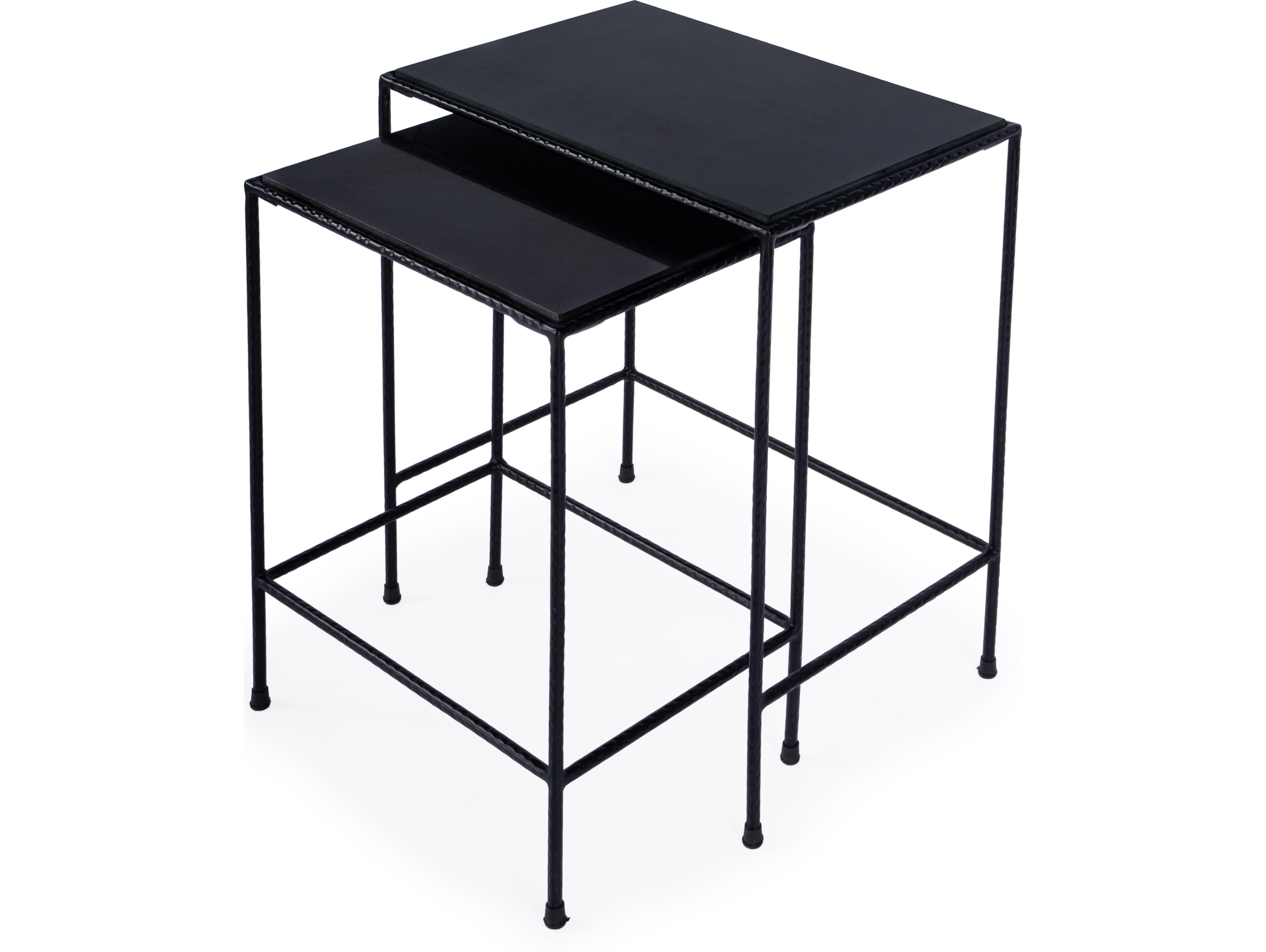 Butler Outdoor Carrera Metal Rectangular End Table