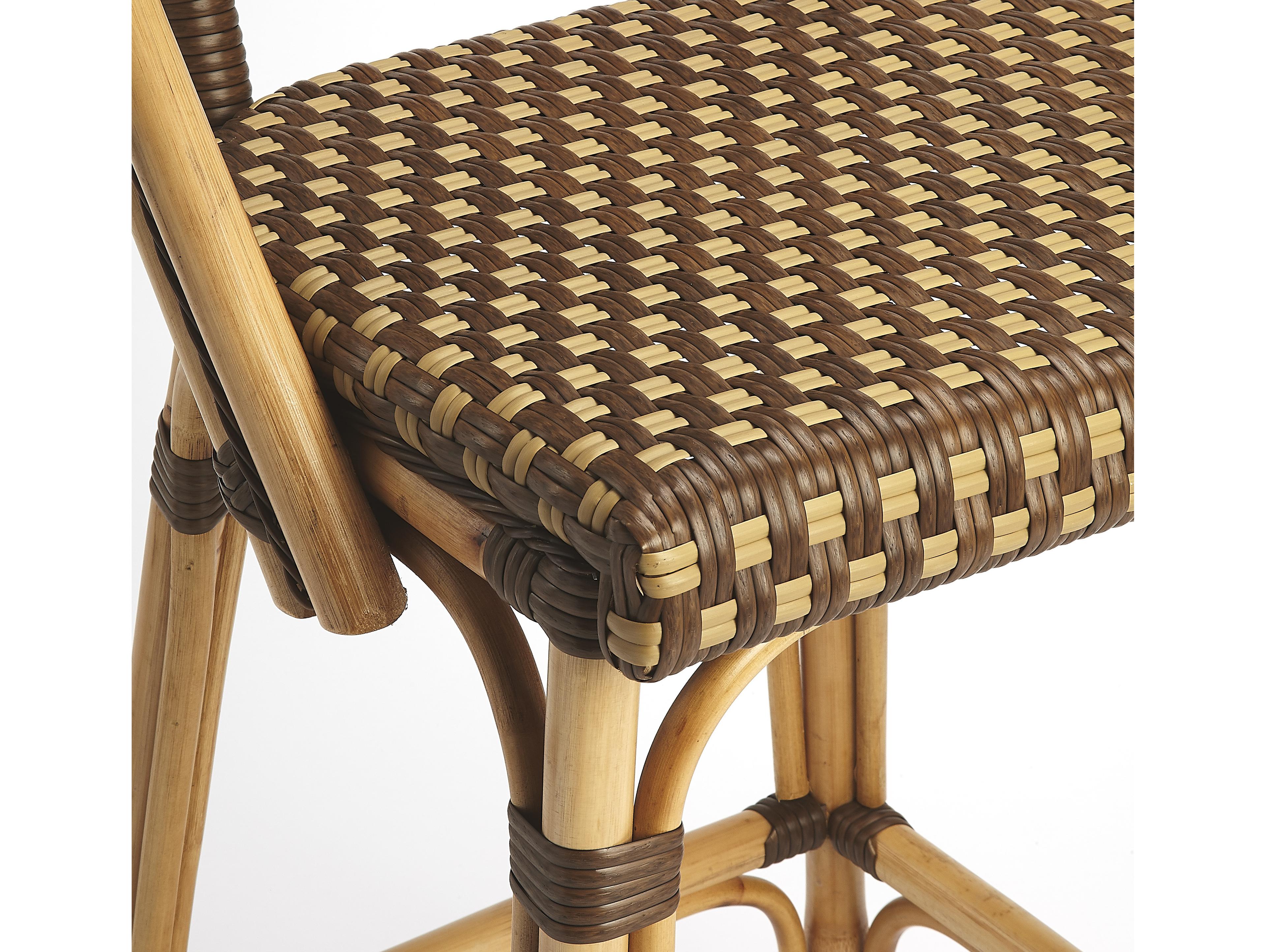 Butler Outdoor Lila Wicker Bar Stool