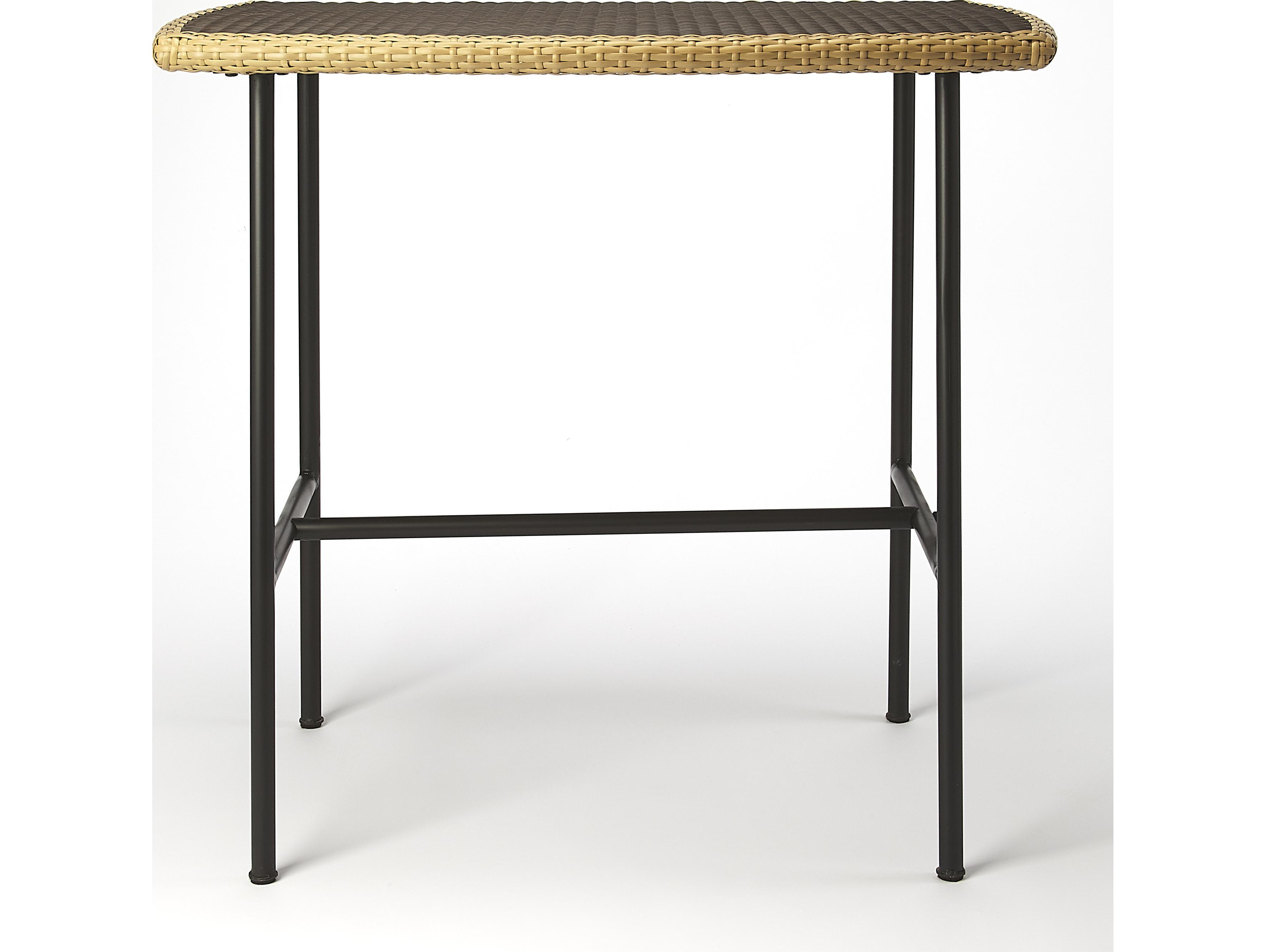 Butler Outdoor Freeport Metal Rectangular Bar Table