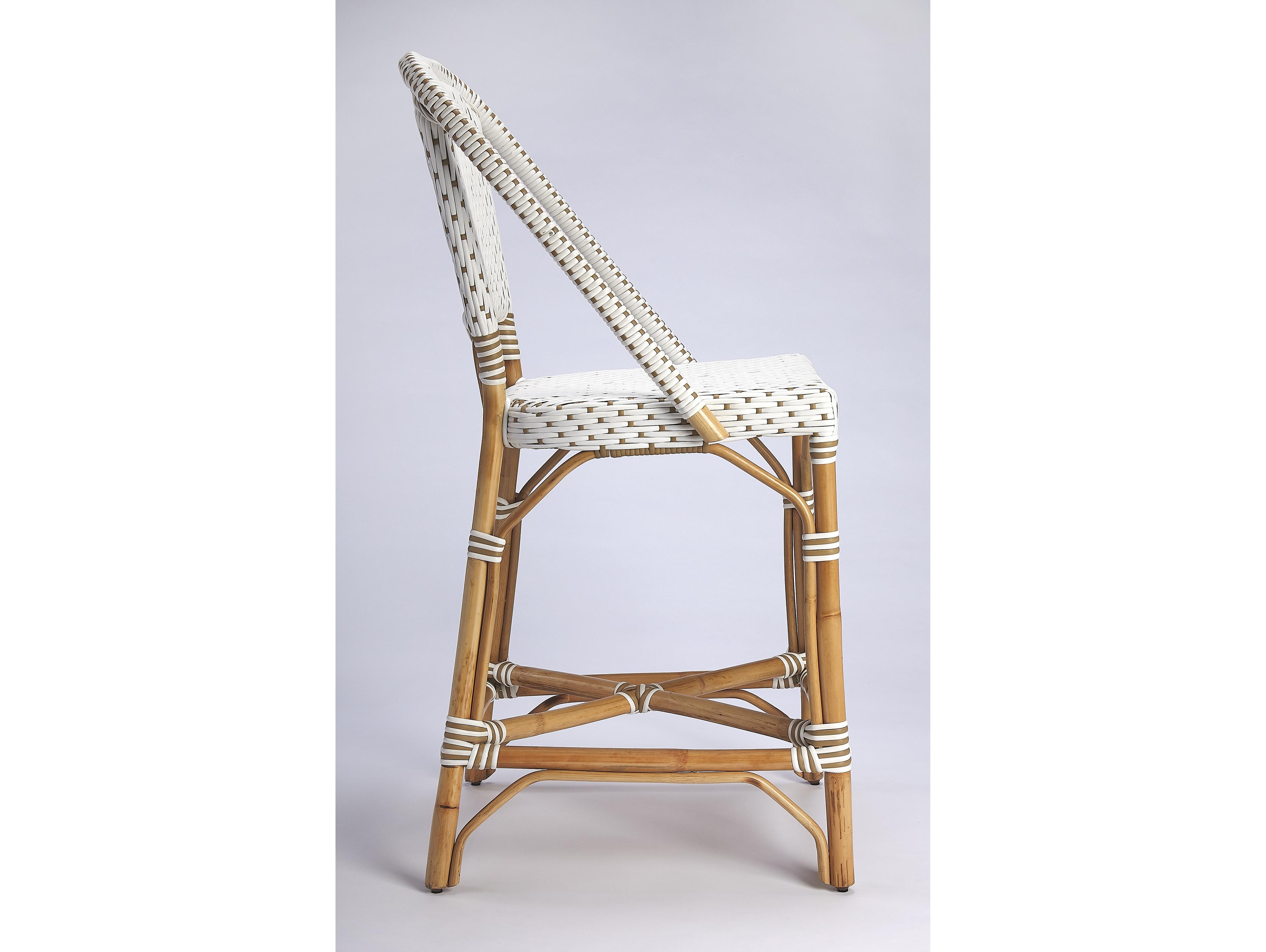 Butler Outdoor Solstice Polypropylene Wicker Counter Stool