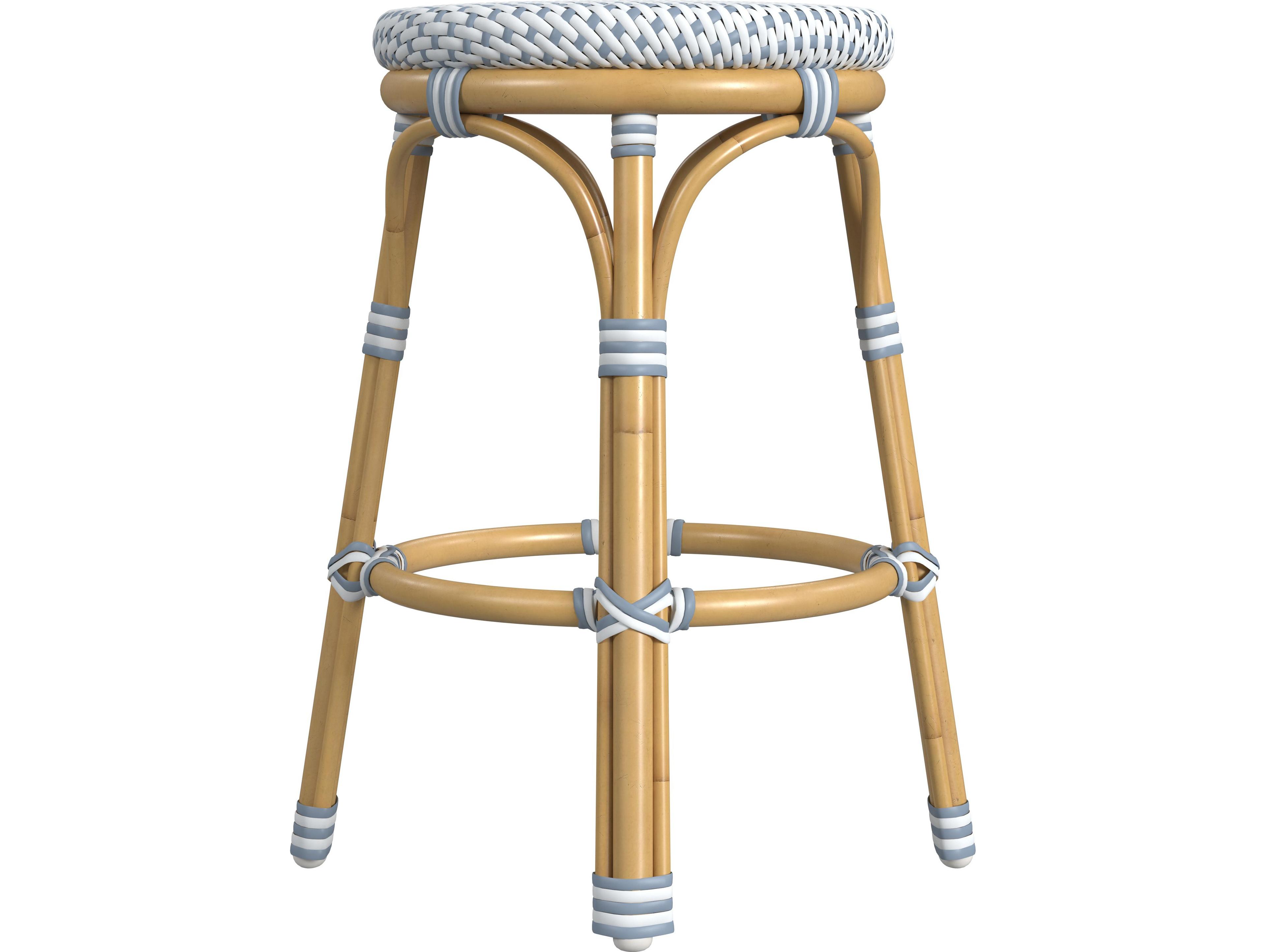 Butler Outdoor Tobias Aluminum Wicker Counter Stool