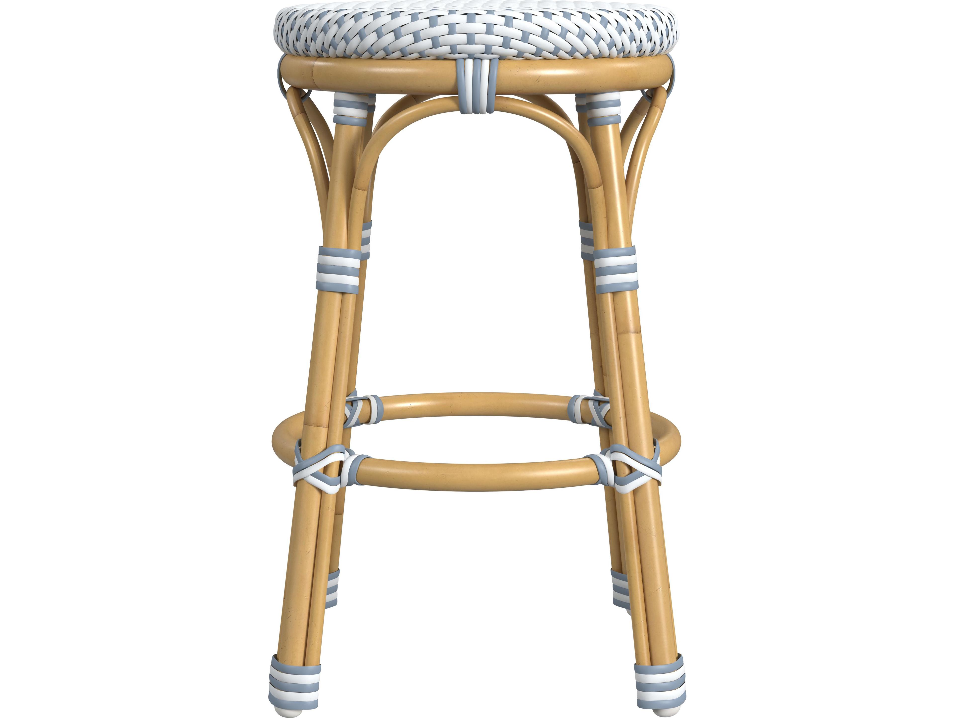 Butler Outdoor Tobias Aluminum Wicker Counter Stool