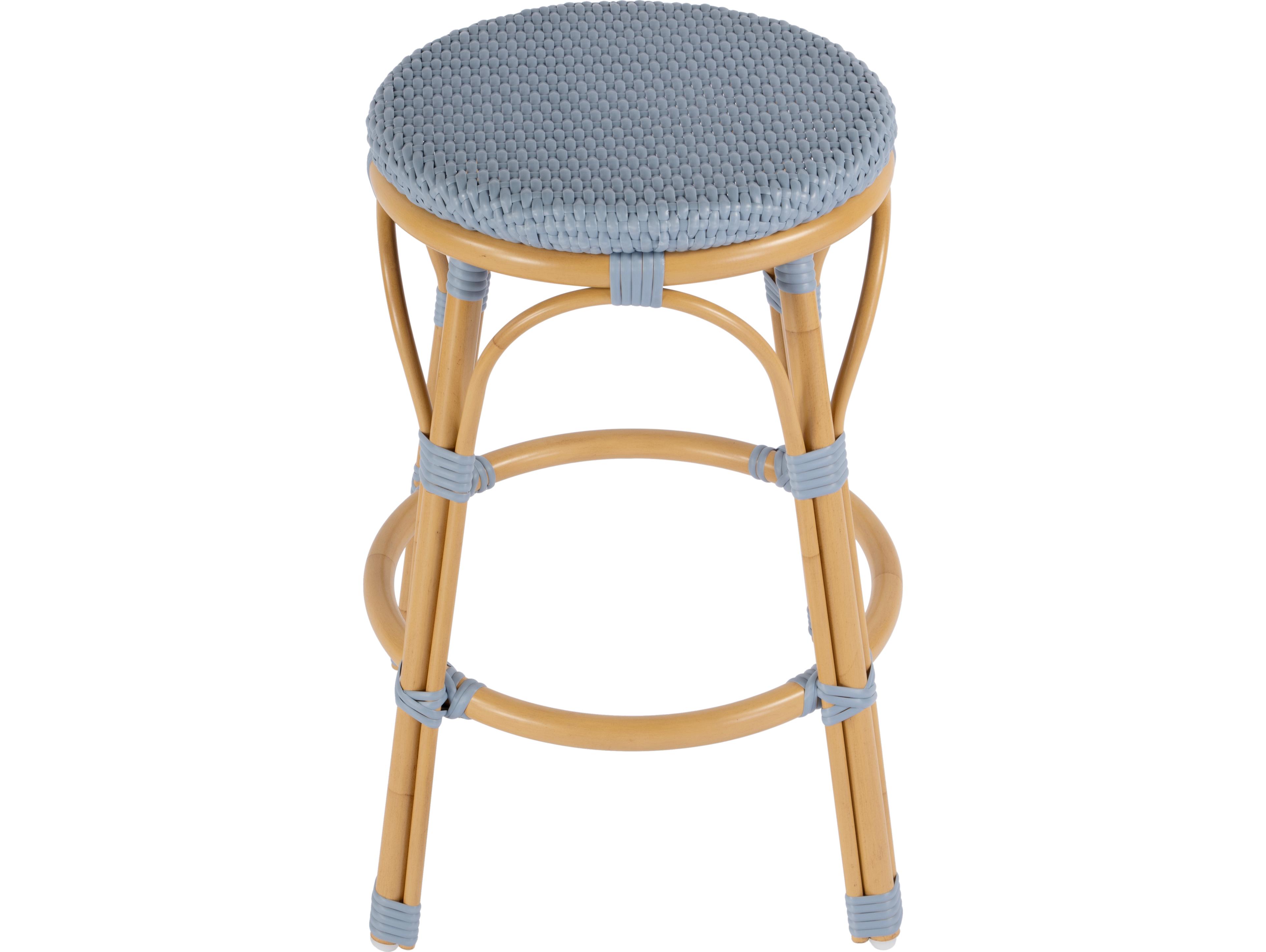 Butler Outdoor Tobias Aluminum Wicker Counter Stool