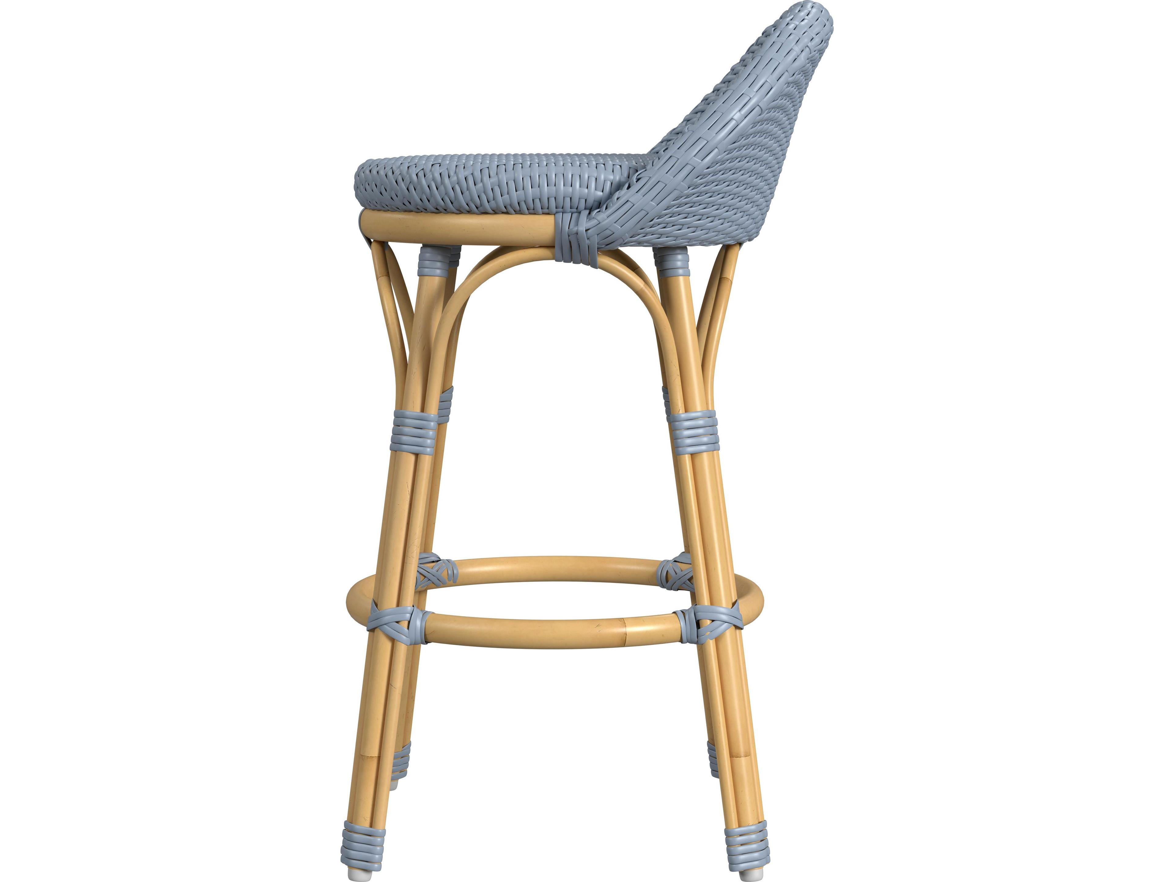 Butler Outdoor Tobias Aluminum Wicker Counter Stool