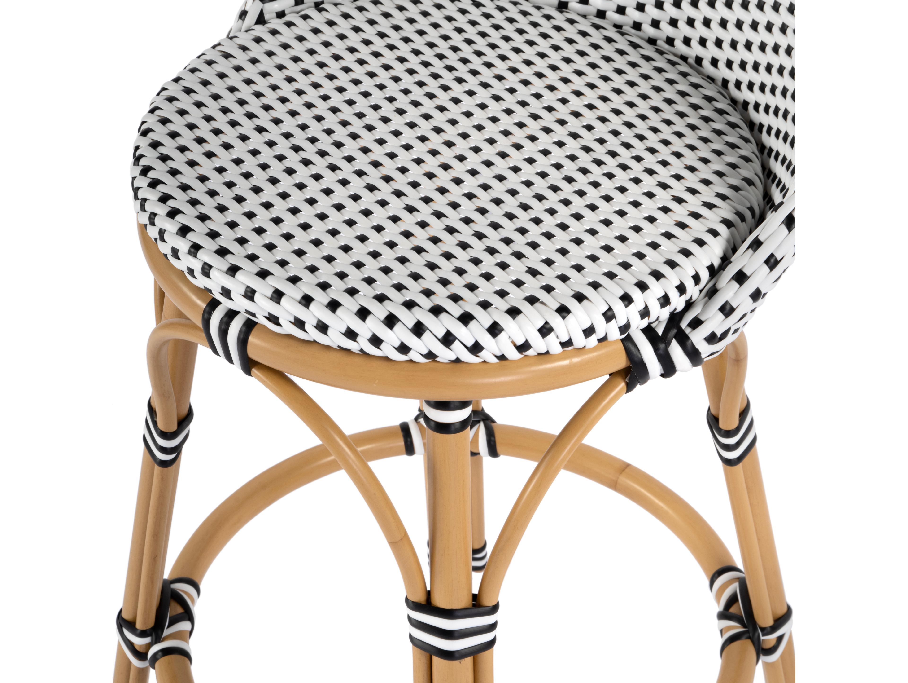 Butler Outdoor Tobias Aluminum Wicker Counter Stool