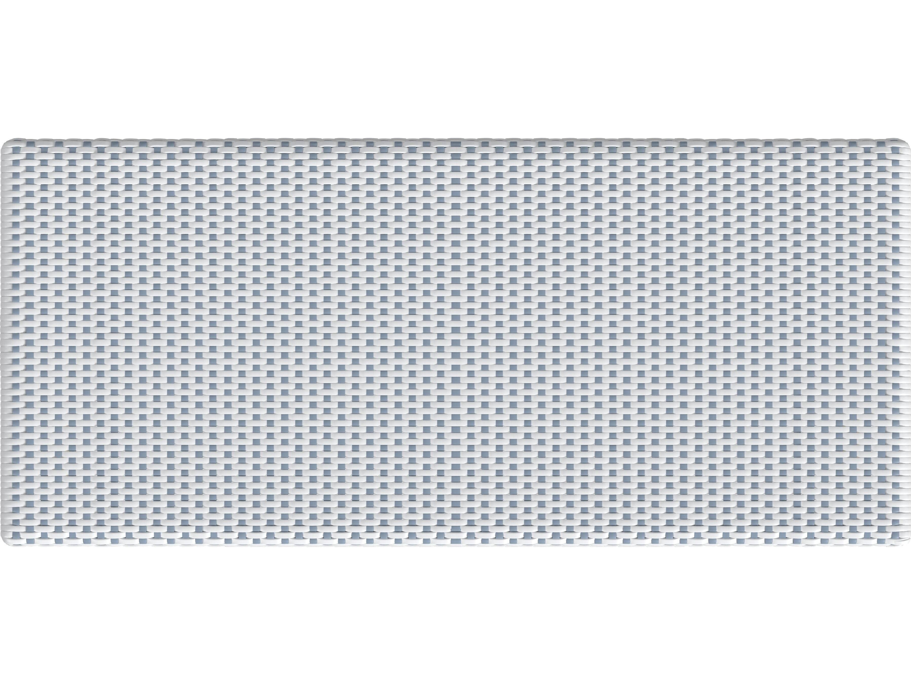 Butler Outdoor Tobias Aluminum Wicker Bench