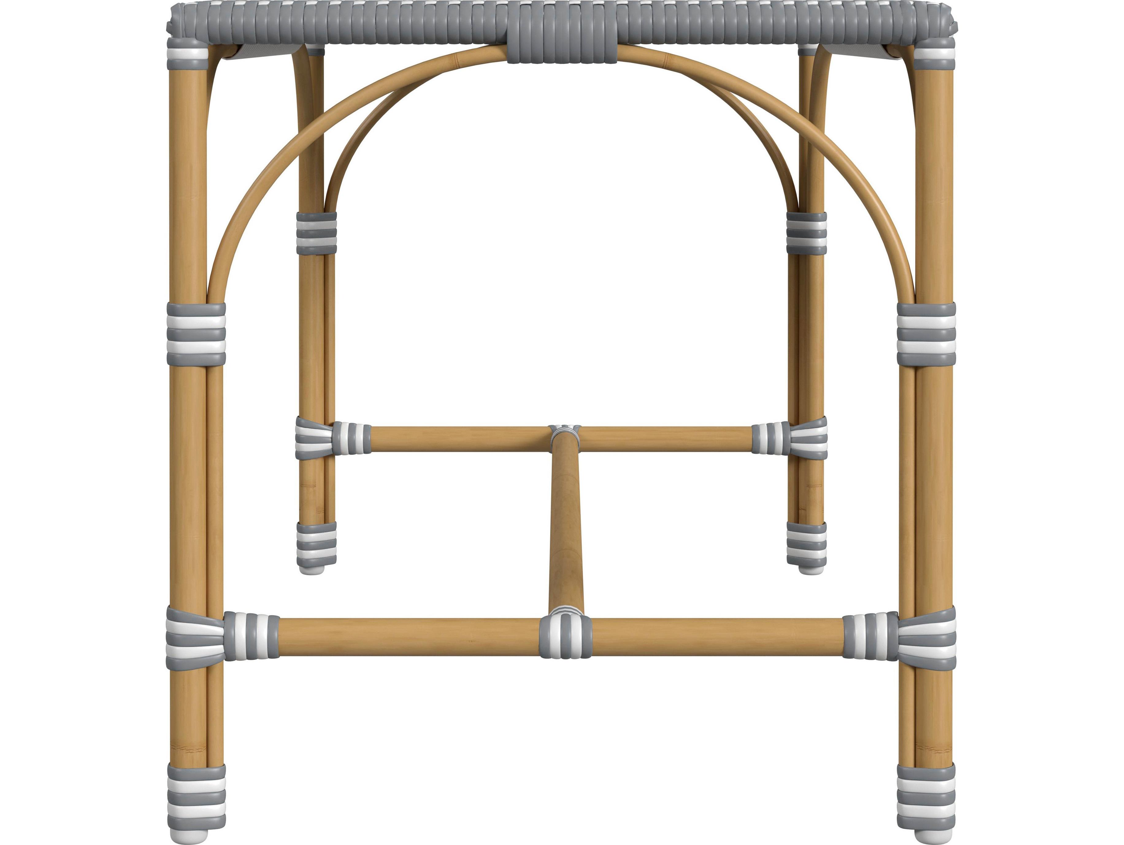 Butler Outdoor Tobias Aluminum Wicker Bench