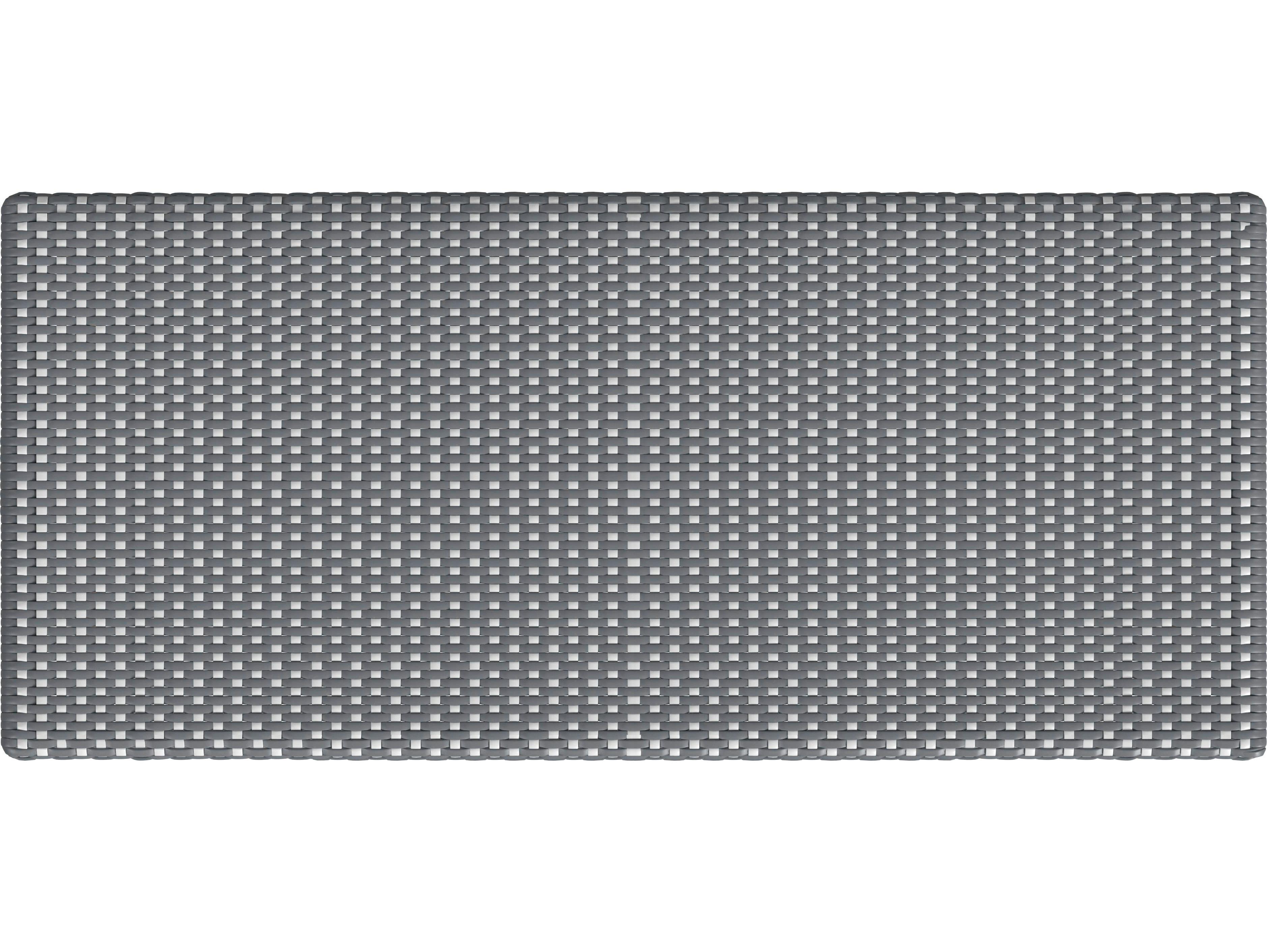 Butler Outdoor Tobias Aluminum Wicker Bench