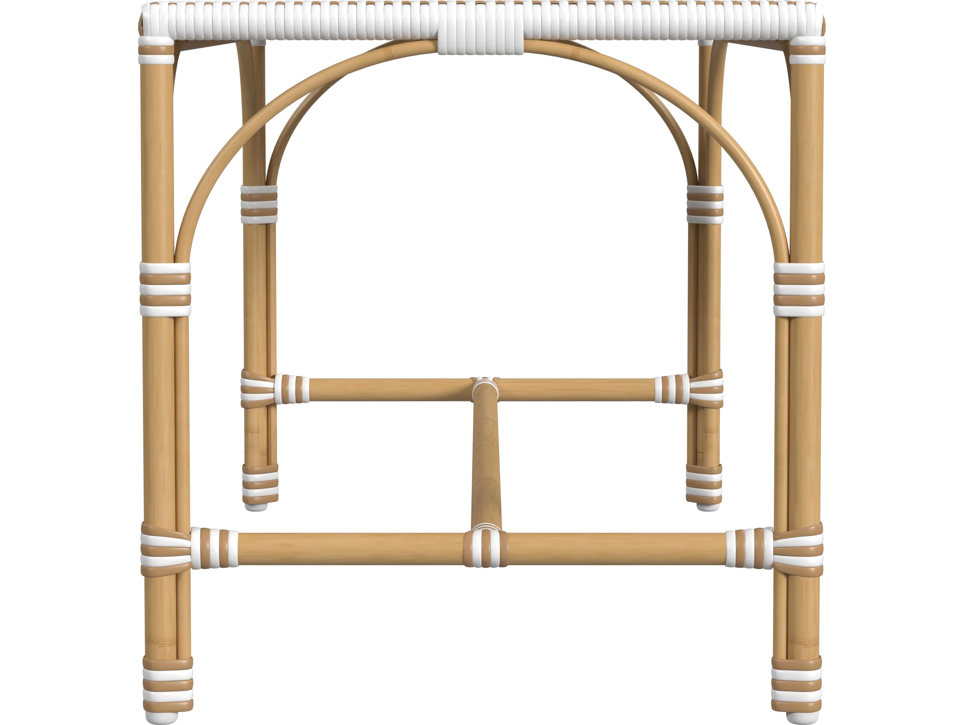 Butler Outdoor Tobias Aluminum Wicker Bench