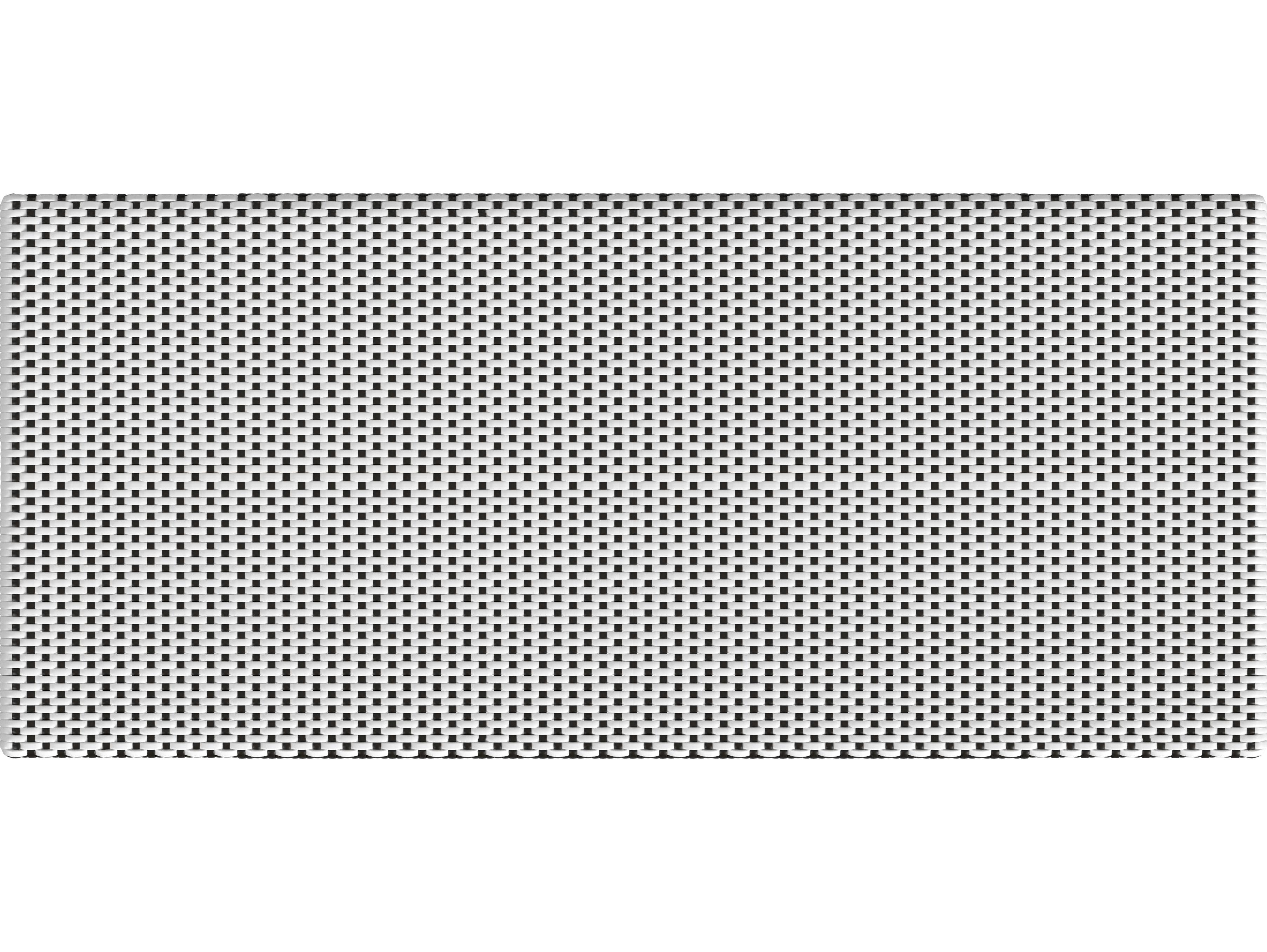 Butler Outdoor Tobias Aluminum Wicker Bench