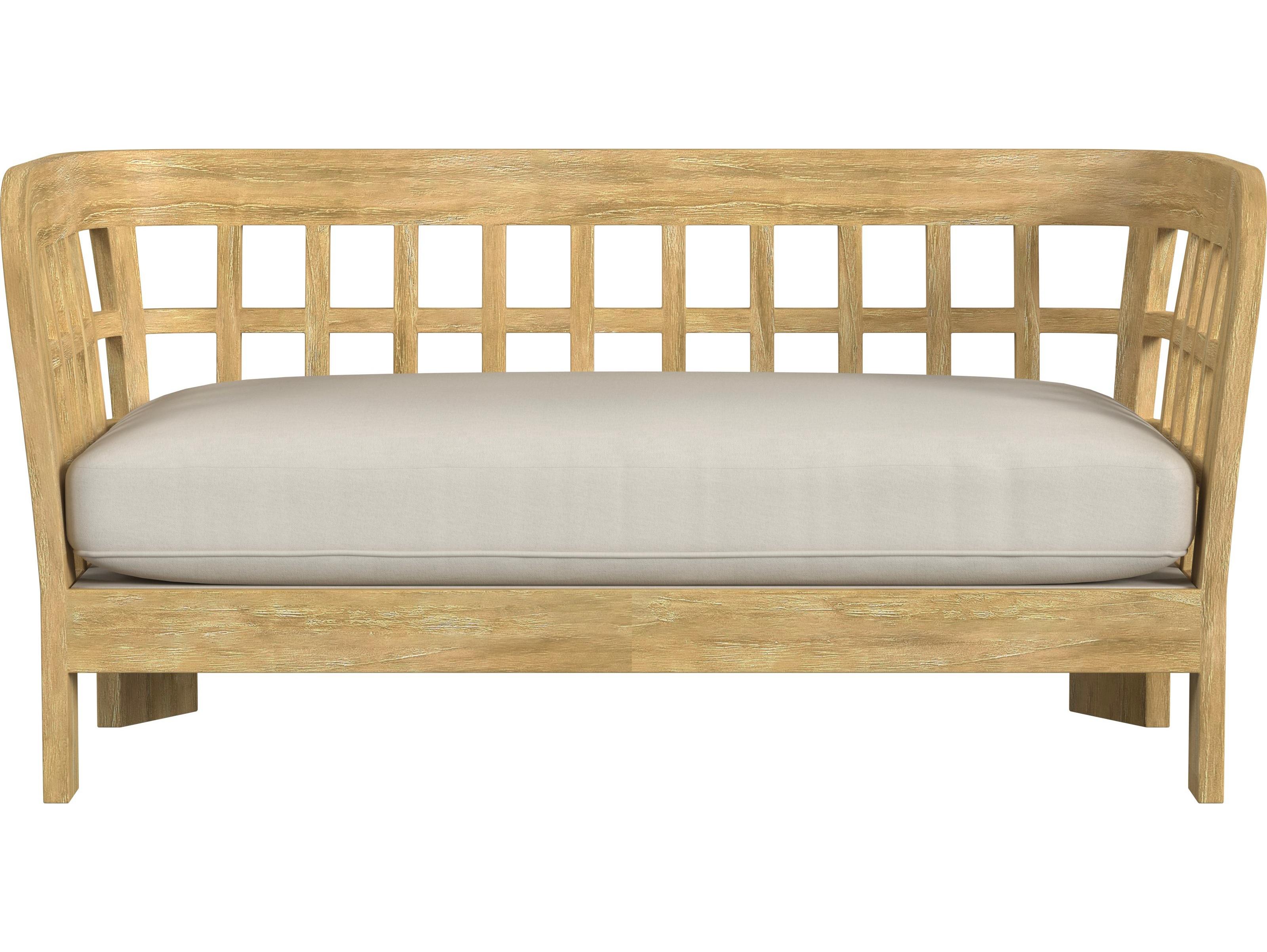 Butler Outdoor Monhegan Teak Cushion Loveseat