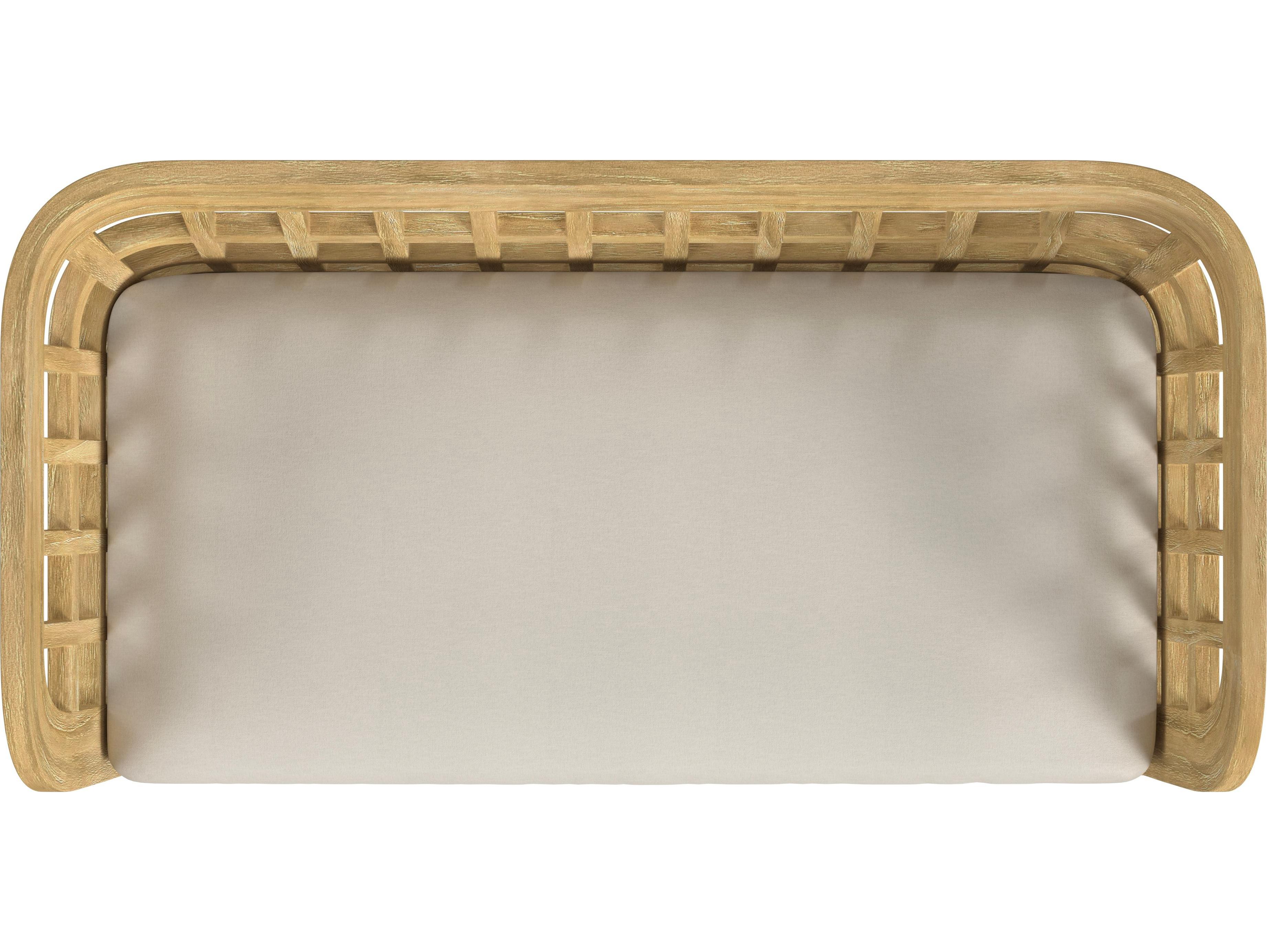 Butler Outdoor Monhegan Teak Cushion Loveseat