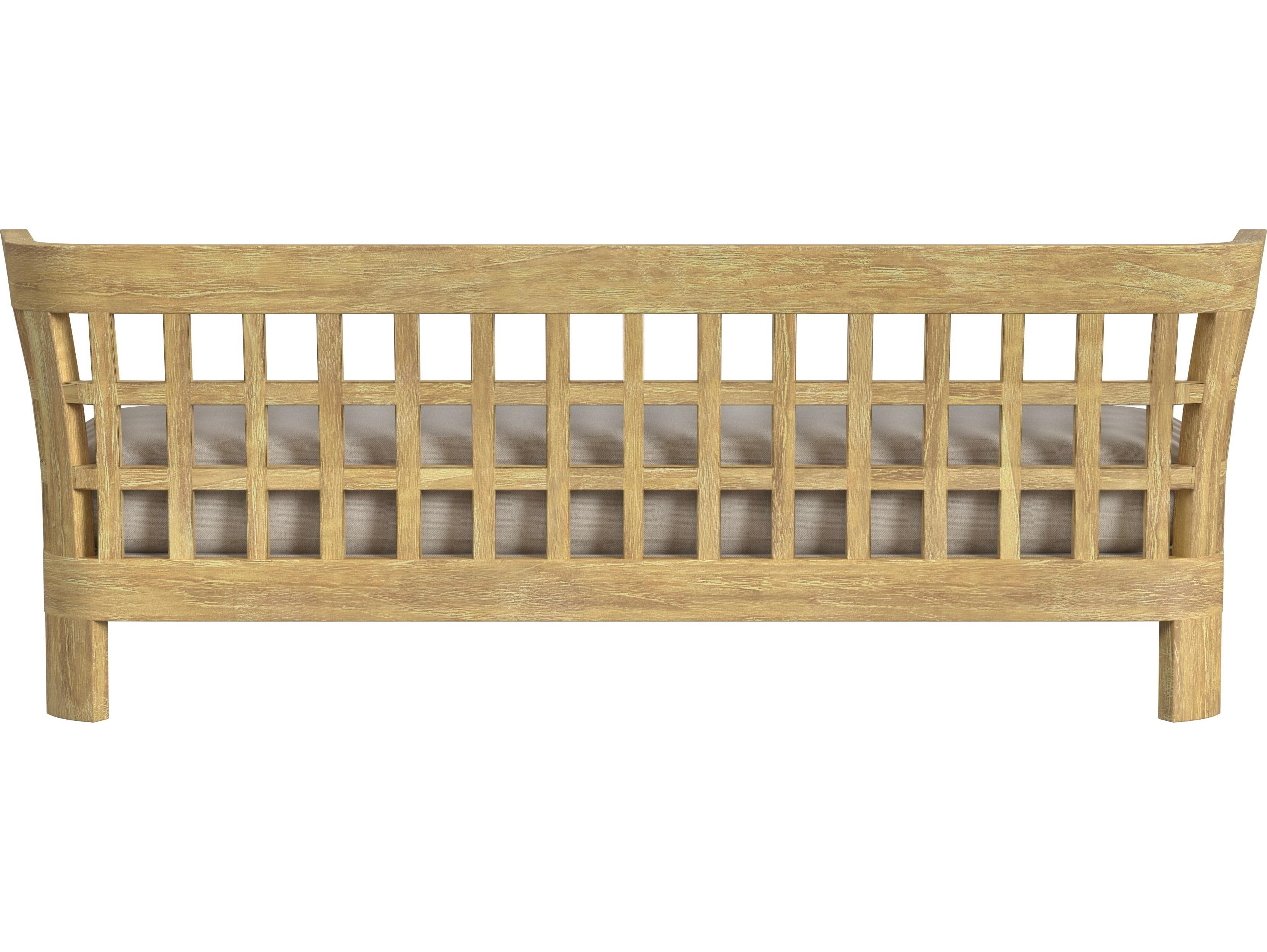 Butler Outdoor Monhegan Teak Cushion Sofa