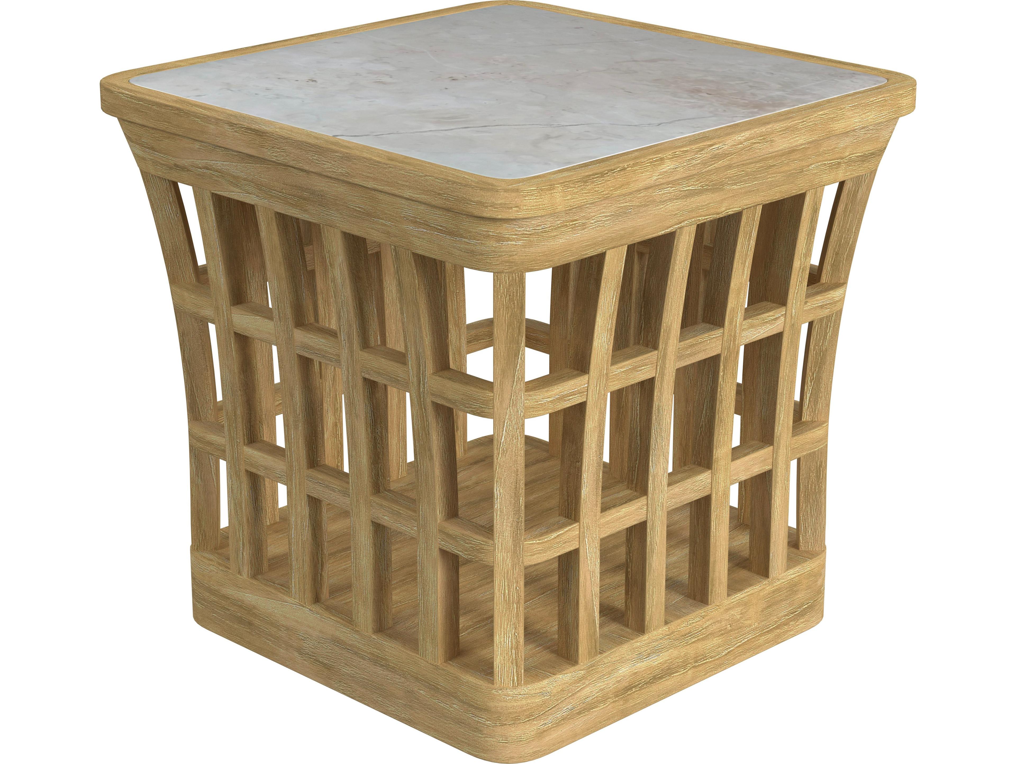 Butler Outdoor Monhegan Teak Square End Table
