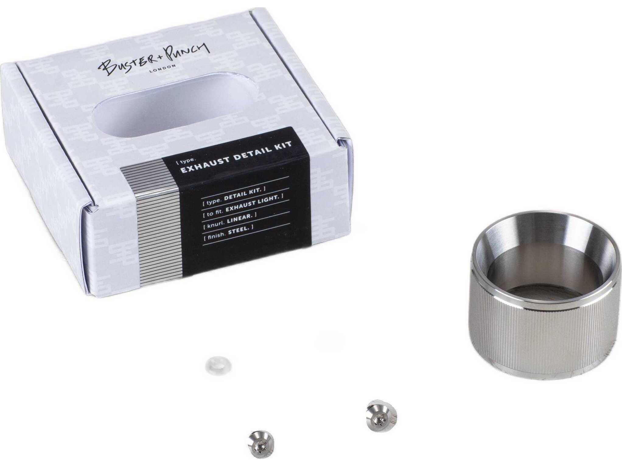 Buster + Punch Exhaust Steel Linear Detail Kit