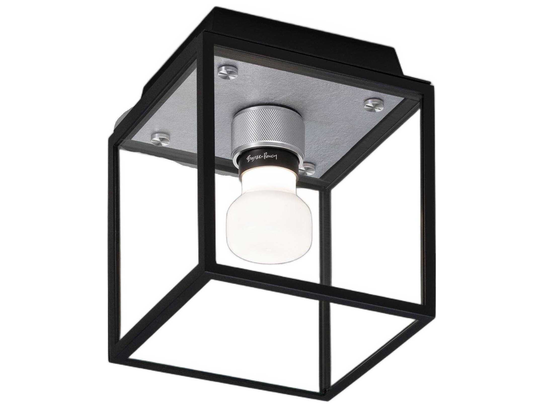 Buster + Punch Caged 1-Light Outdoor Ceiling Light