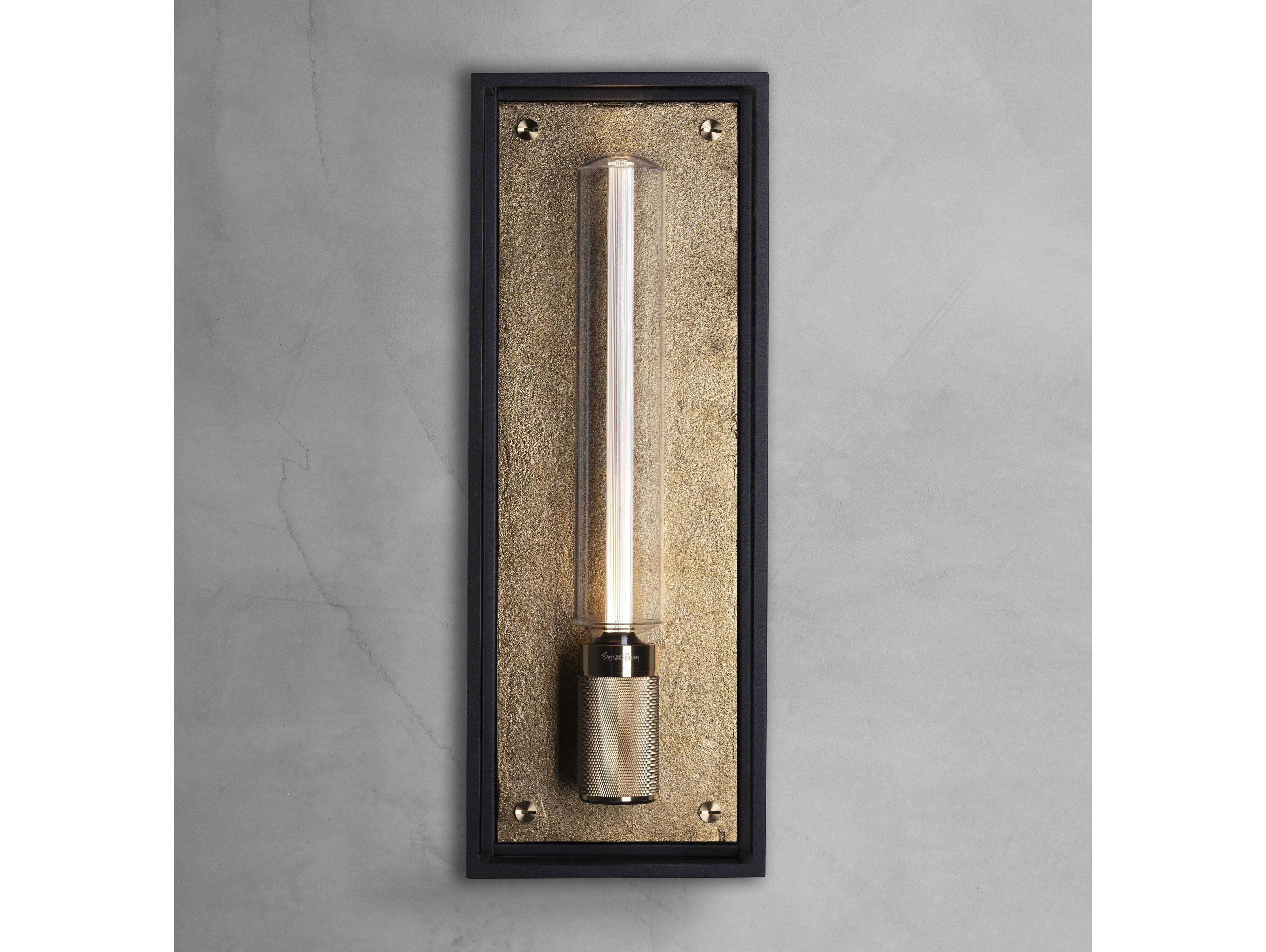 Buster + Punch Caged 3-Light Outdoor Wall Light