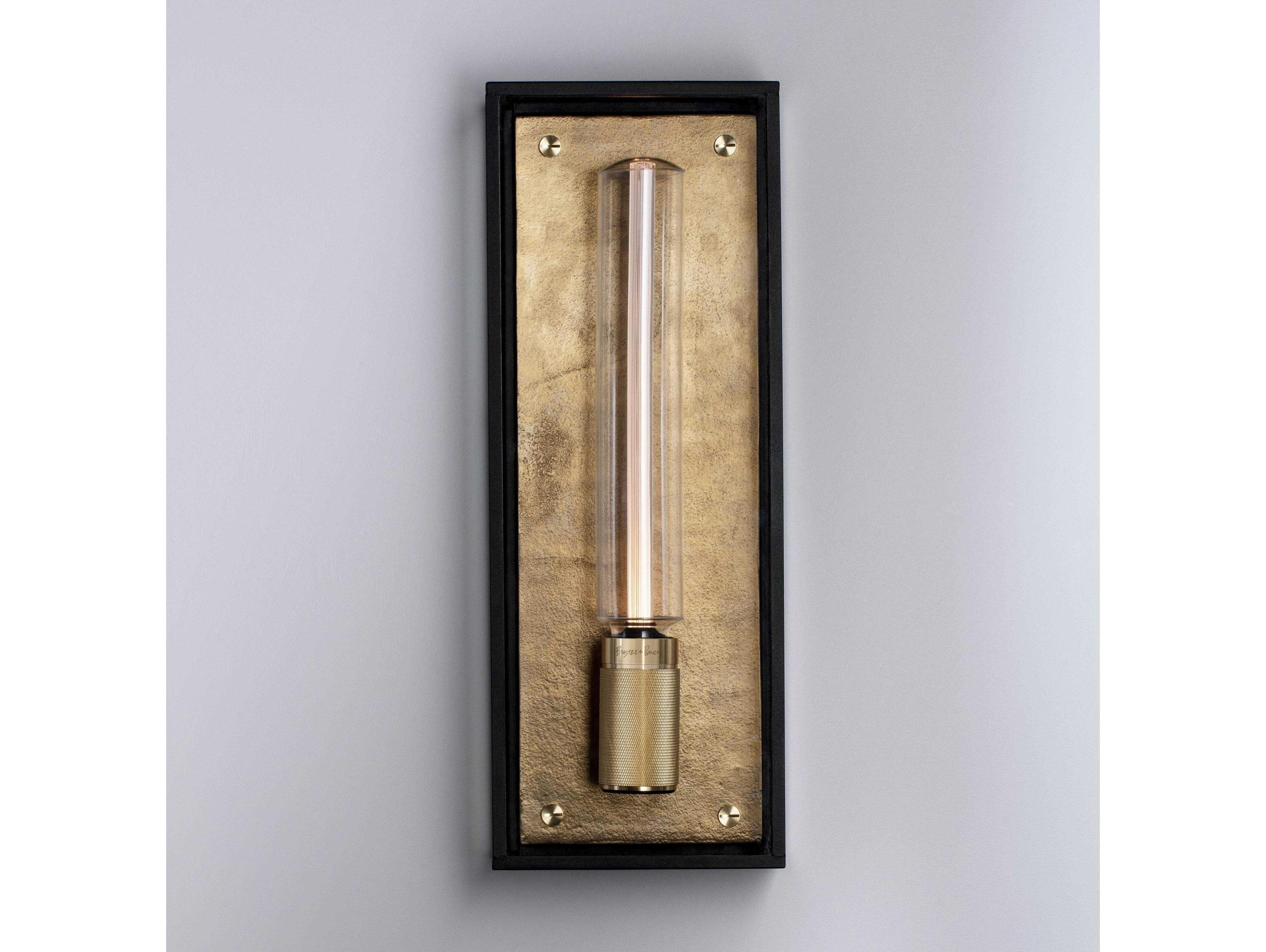 Buster + Punch Caged 3-Light Outdoor Wall Light