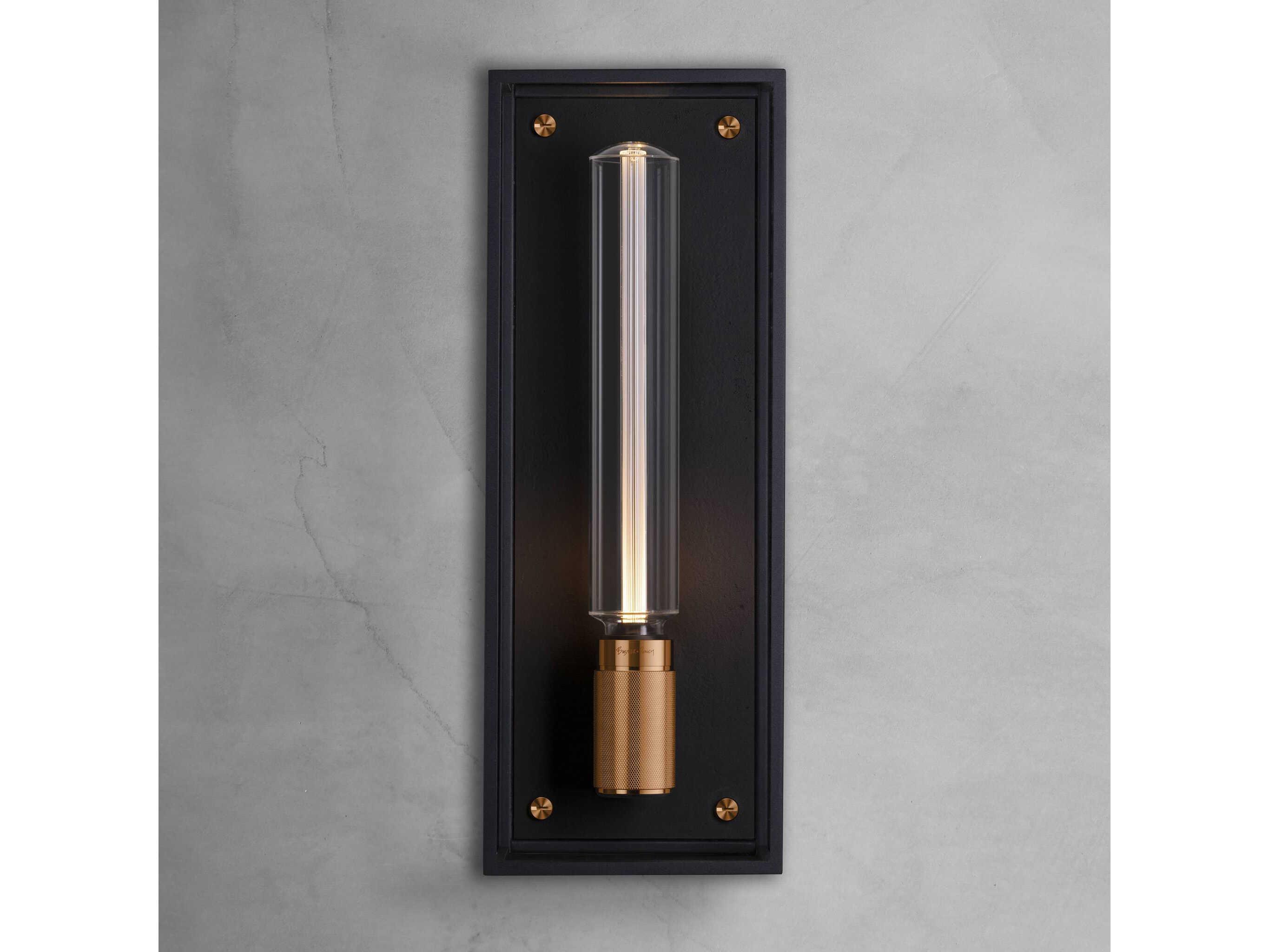 Buster + Punch Caged Cross Outdoor Wall Light