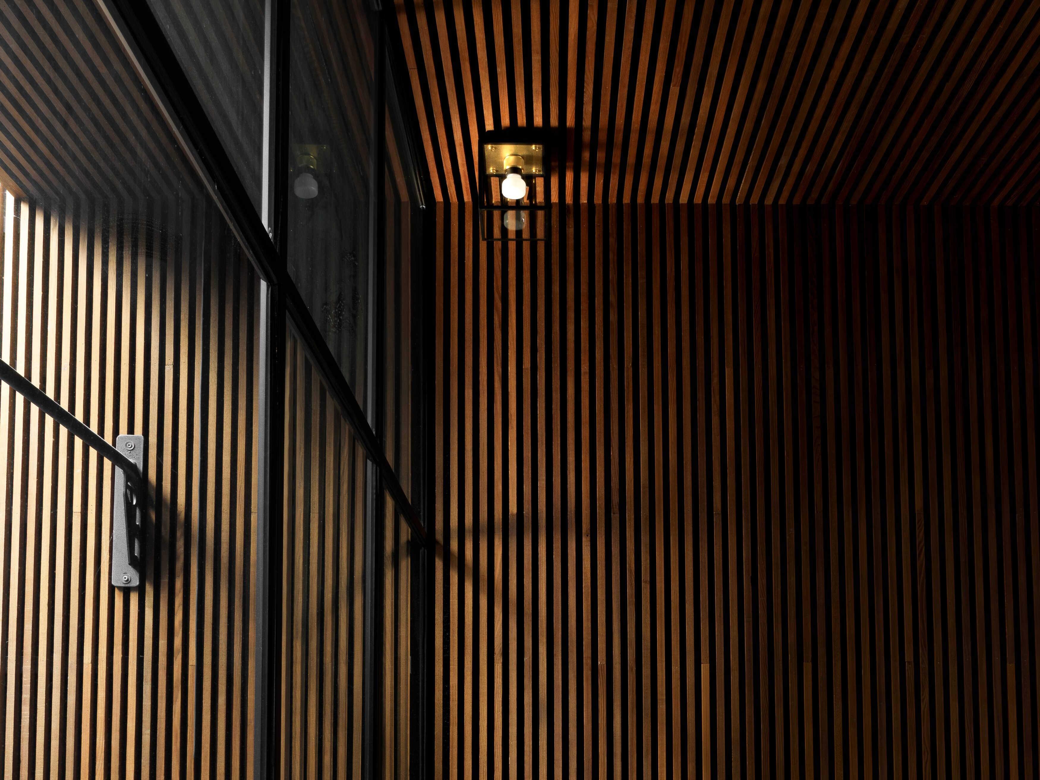 Buster + Punch Caged 1-Light Outdoor Ceiling Light