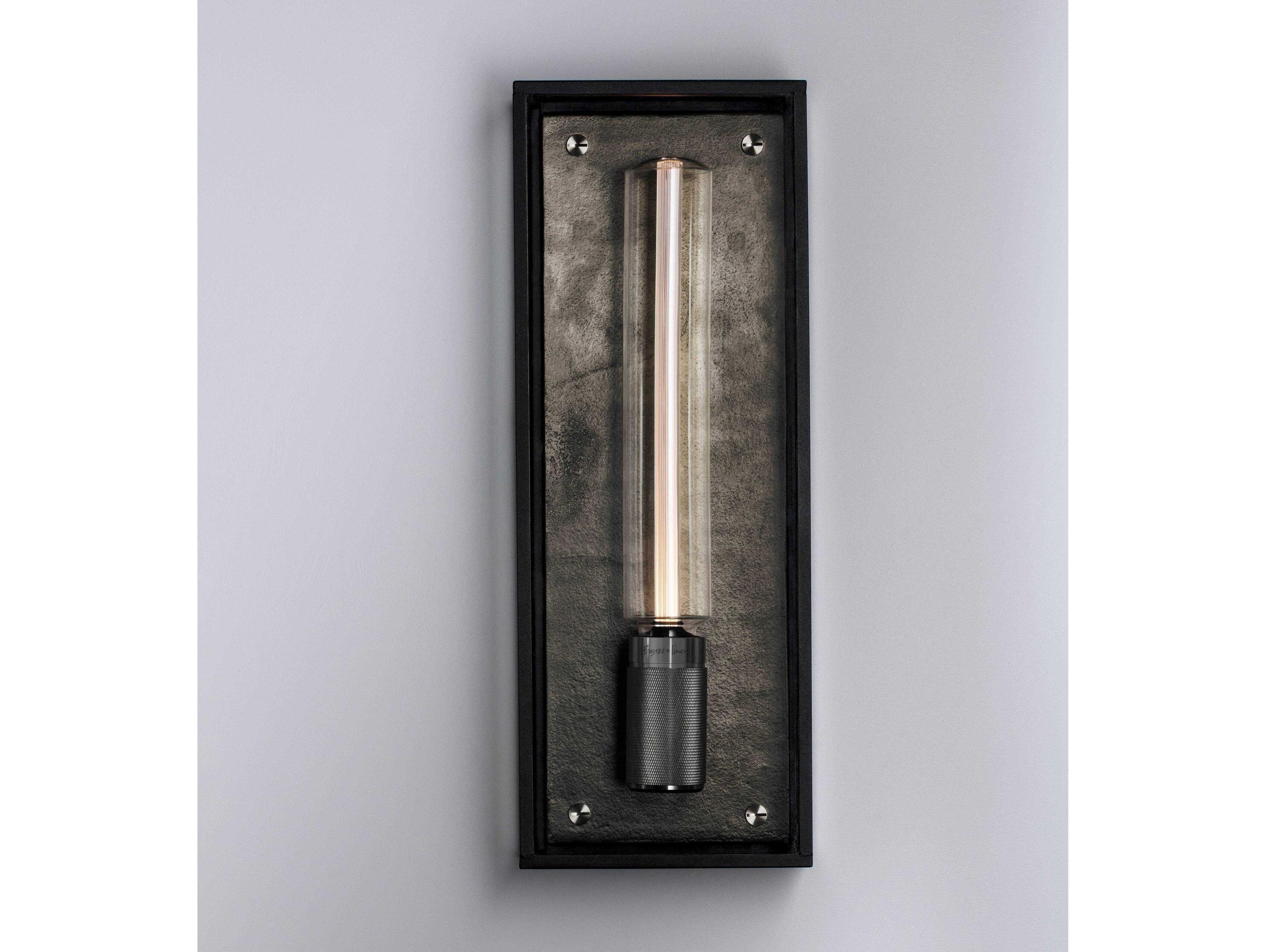 Buster + Punch Caged 1-Light Outdoor Wall Light