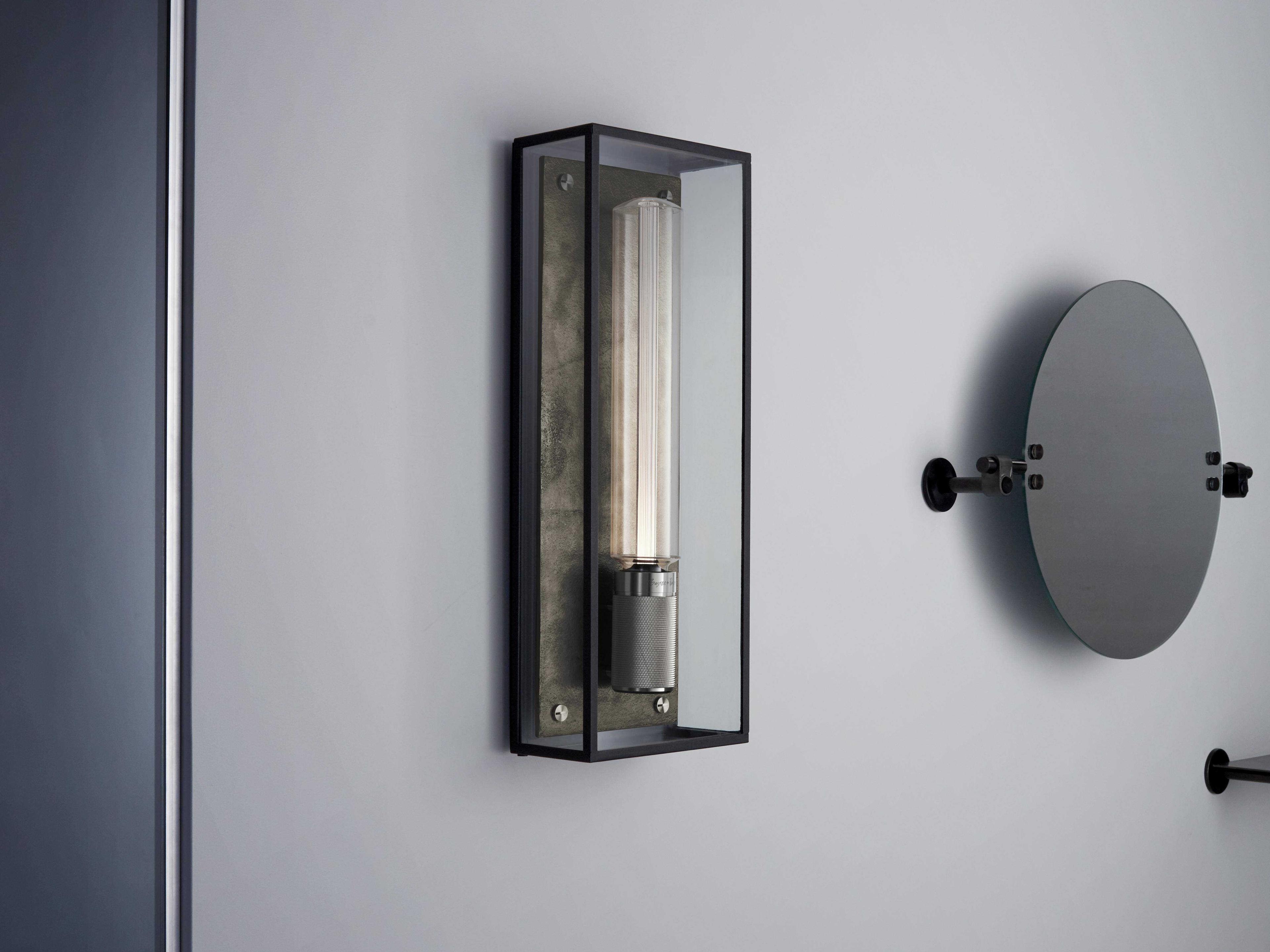 Buster + Punch Caged 1-Light Outdoor Wall Light