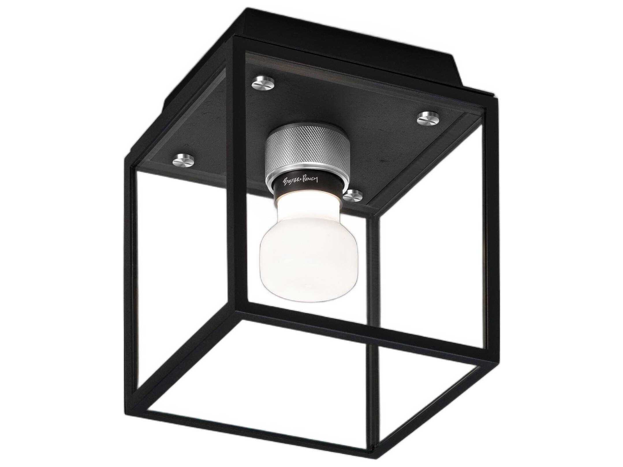 Buster + Punch Caged 1-Light Outdoor Ceiling Light