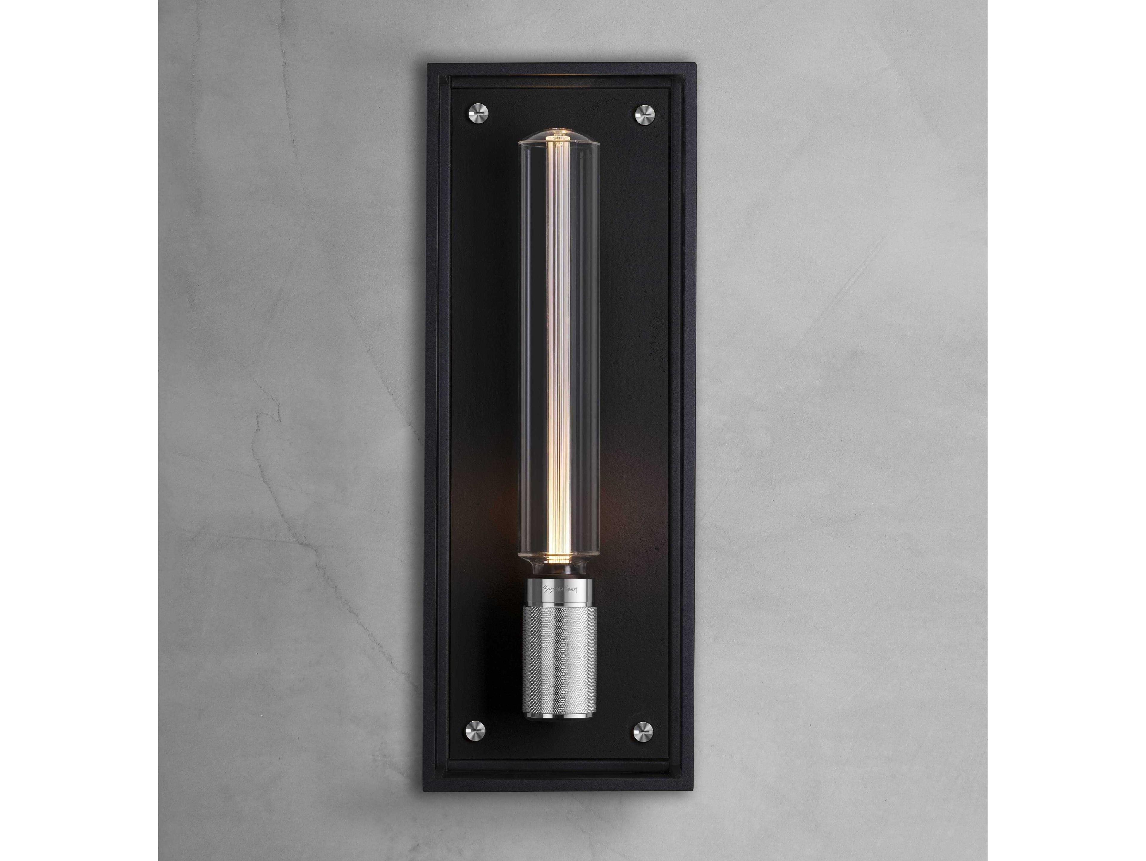 Buster + Punch Caged 1-Light Outdoor Wall Light