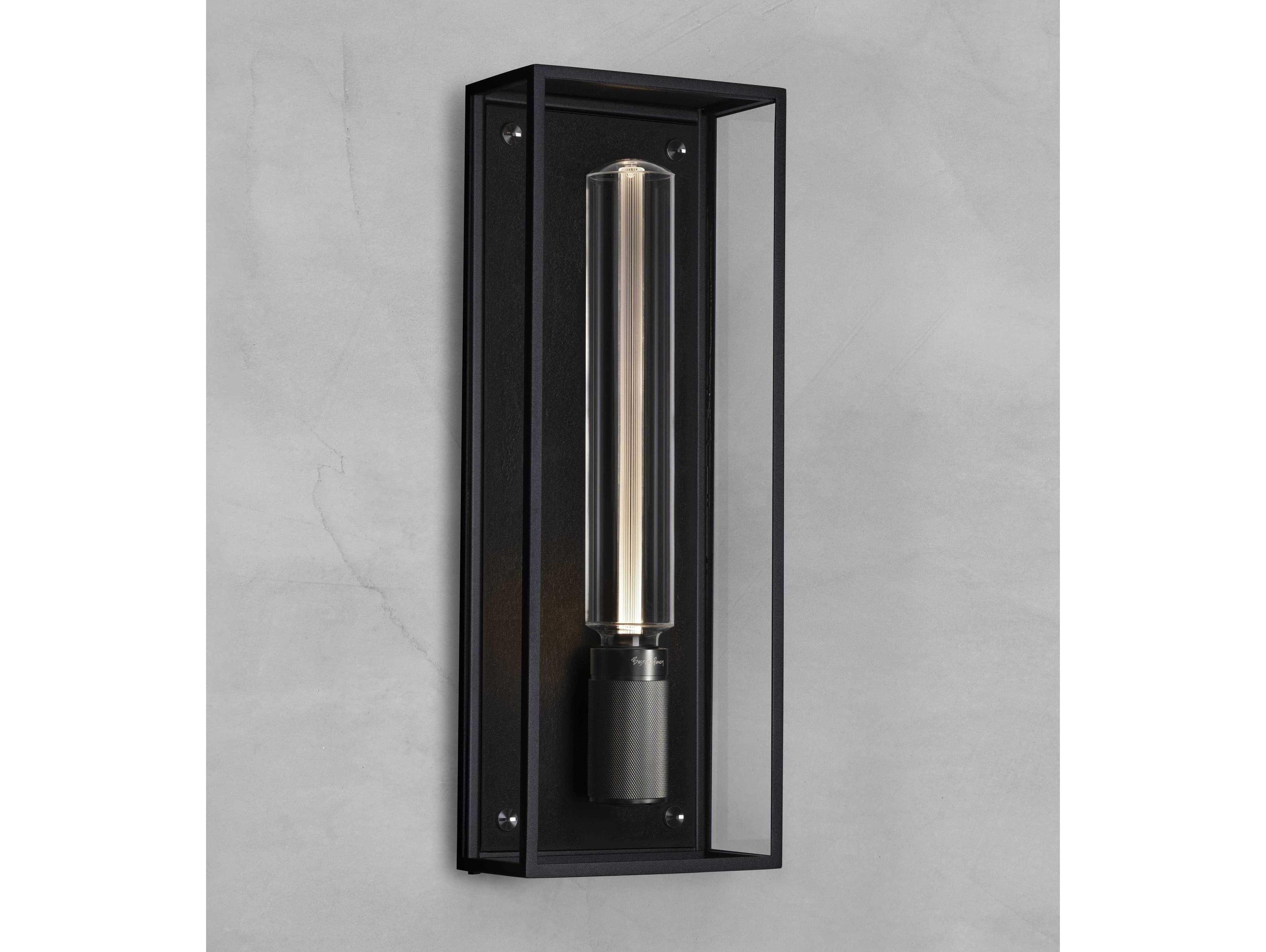 Buster + Punch Caged 1-Light Outdoor Wall Light